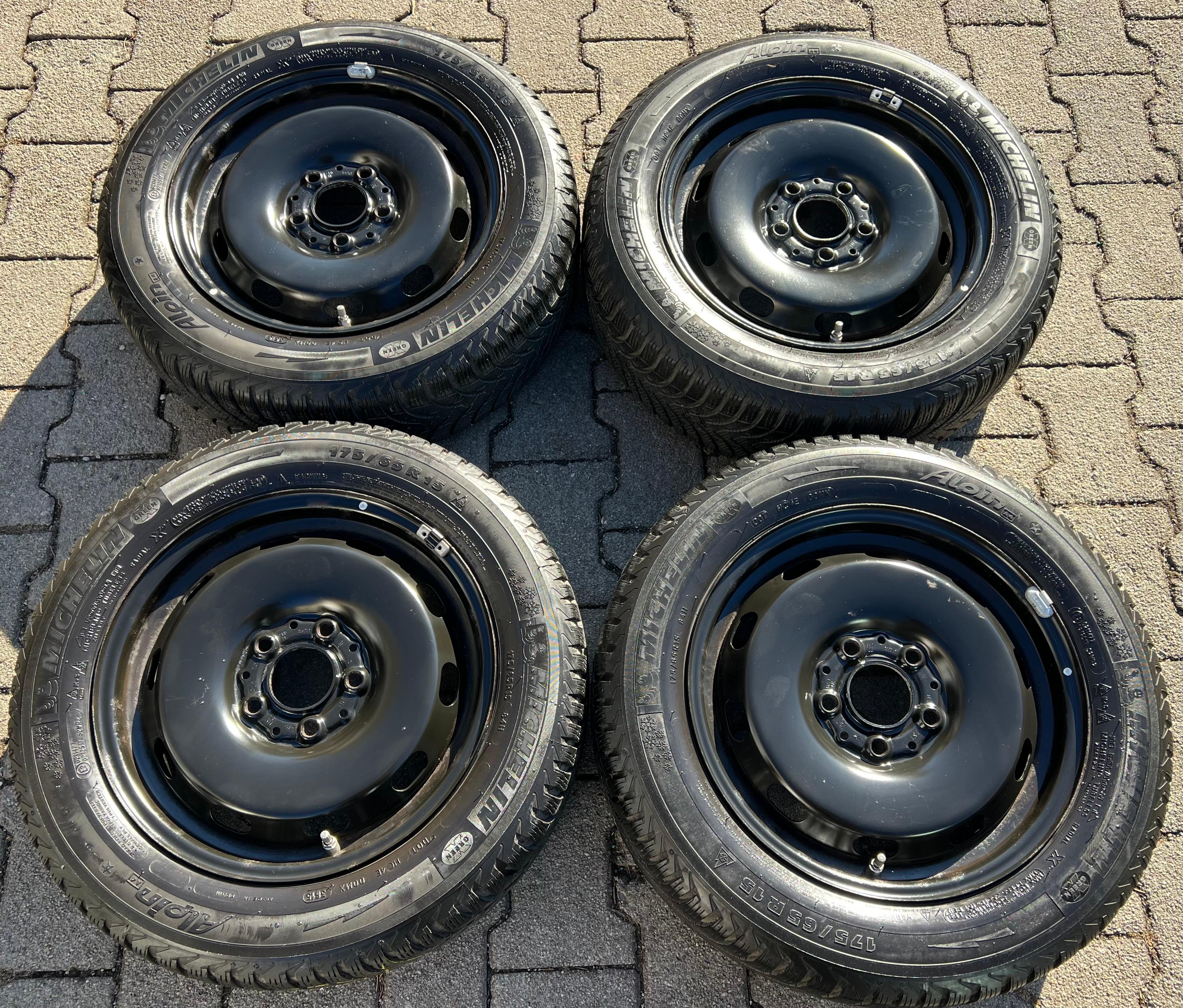 4 RUEDAS DE INVIERNO MINI F55 F56 F57 175/65R15 84H RDKS 6851510 MICHELIN RDKS ENTREGA GRATUITA