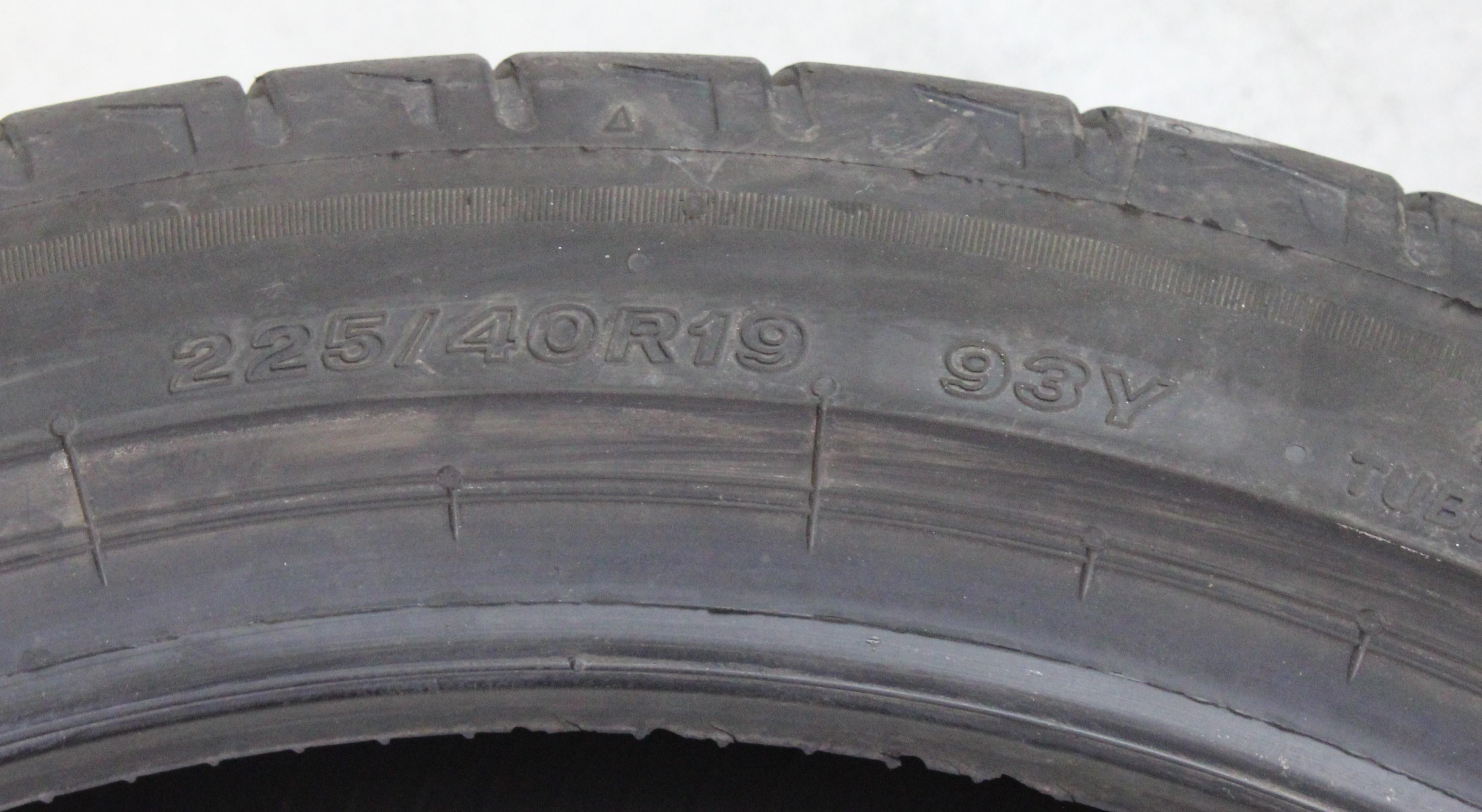1 x 225/40R19 93Y pneu été Bridgestone Potenza Sport 6-6,5mm 2025 XL