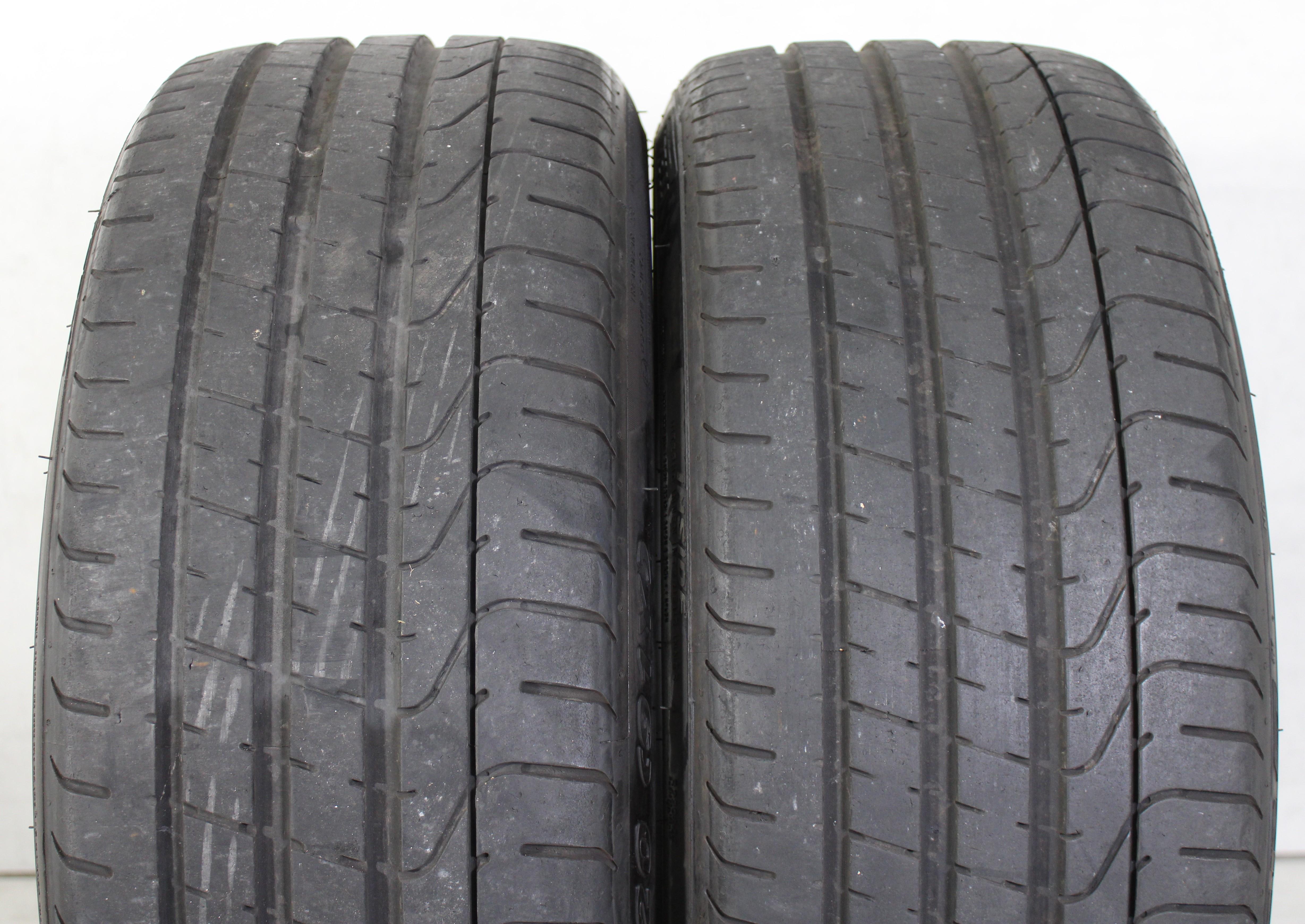 2 x 245/35R20 91Y Sommerreifen Pirelli Pzero 6-6,5mm 2016 N0