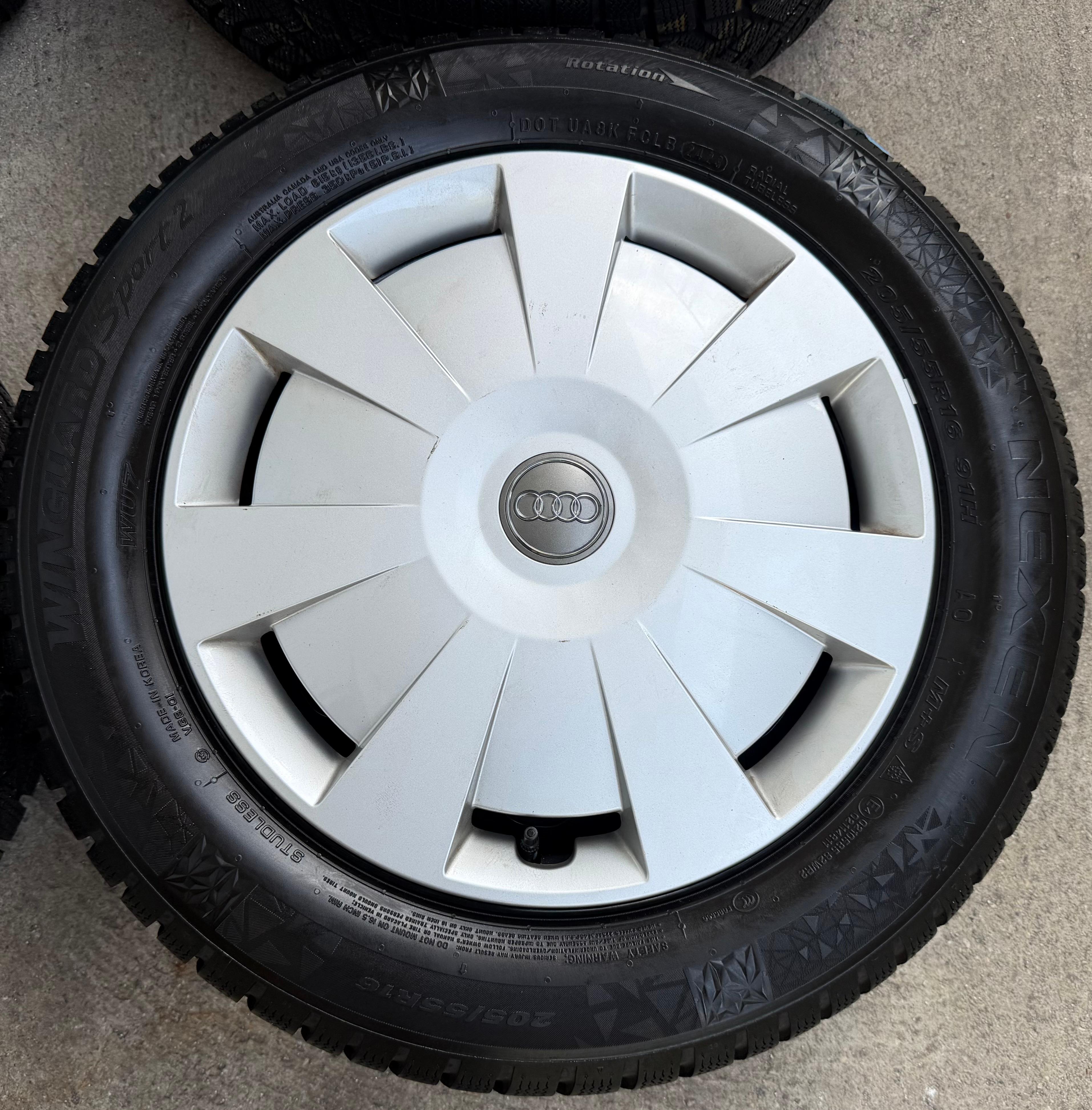 4 Winterräder Audi A3 8V Sportback Cabrio  205/55R16 91H Nexen 8V0601027A 2023