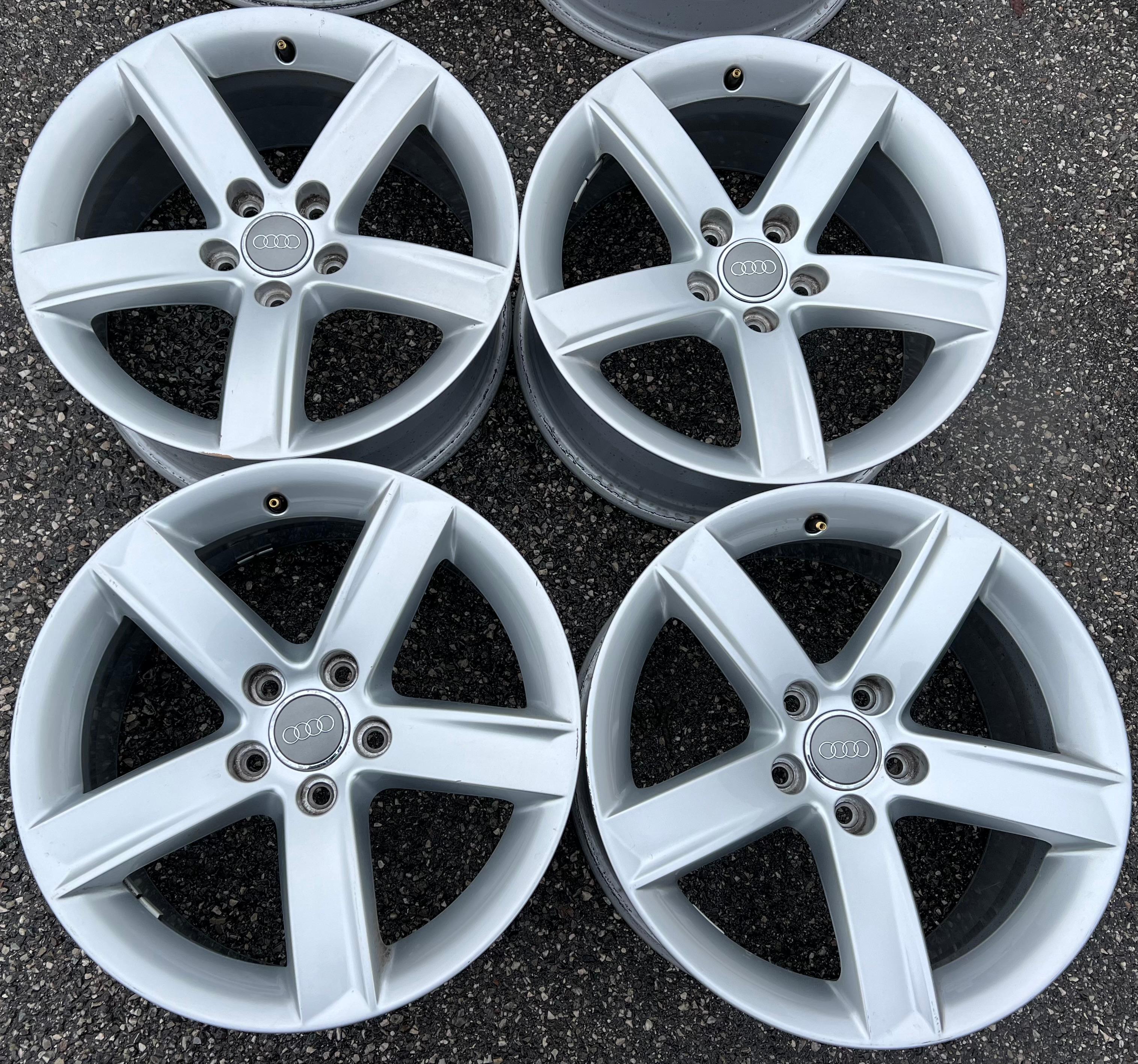 4 ORIGINELE 17" ALUMINIUM VELGEN AUDI A5 8T 8T0071497 GRATIS VERZENDING