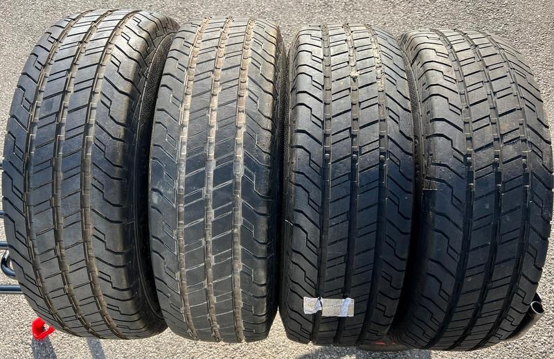 4 SOMMERRÄDER MERCEDES SPRINTER W907 225/75R16C 121/120R CONTINENTAL 2021 NEUWERTIG