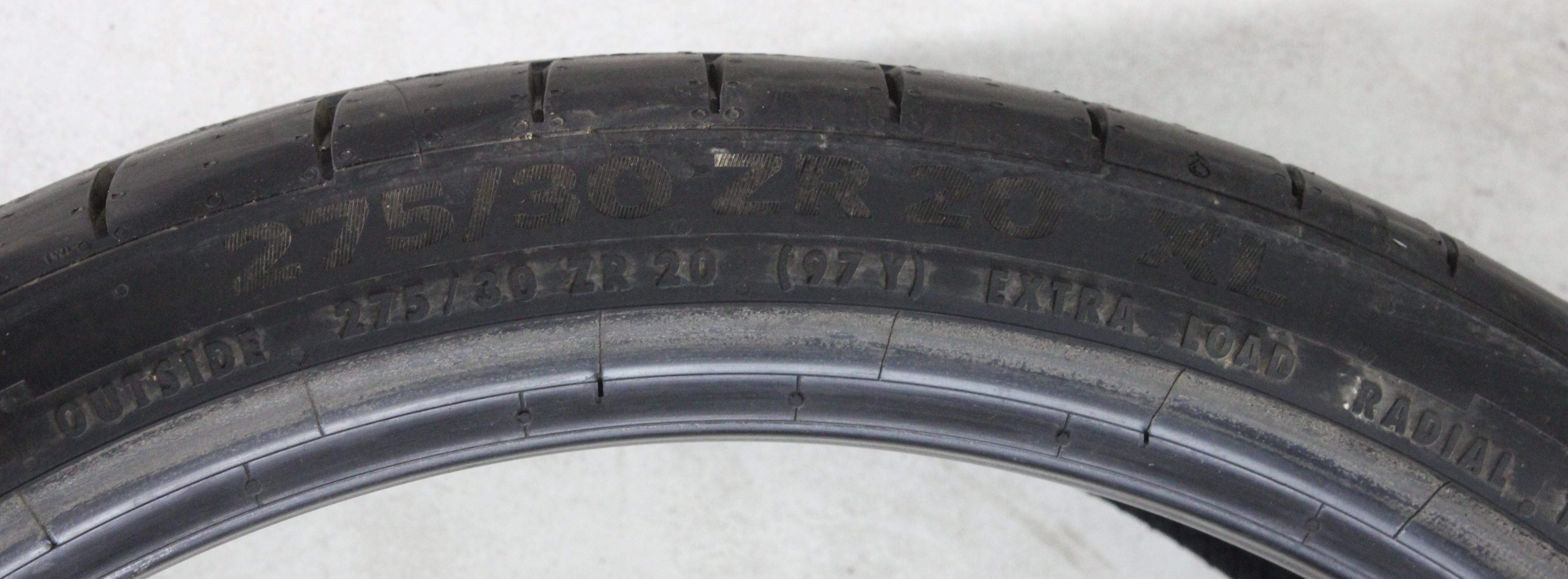 1 x 275/30R20 97Y Sommerreifen Continental Sport Contact 6 AO NEU 2020 Silent XL