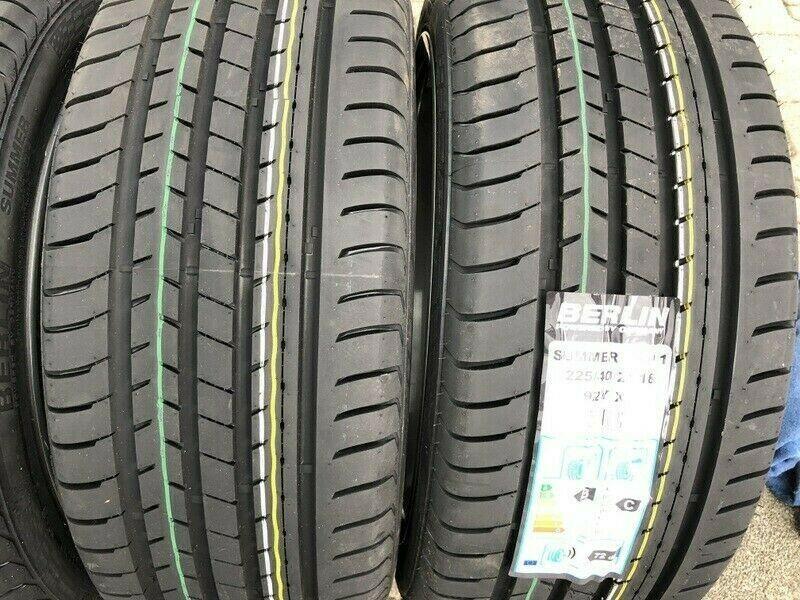 4 X 225/40R18 92Y BERLIN TIRE SUMMER UHP1 NEUMÁTICOS DE VERANO 2019 NUEVOS