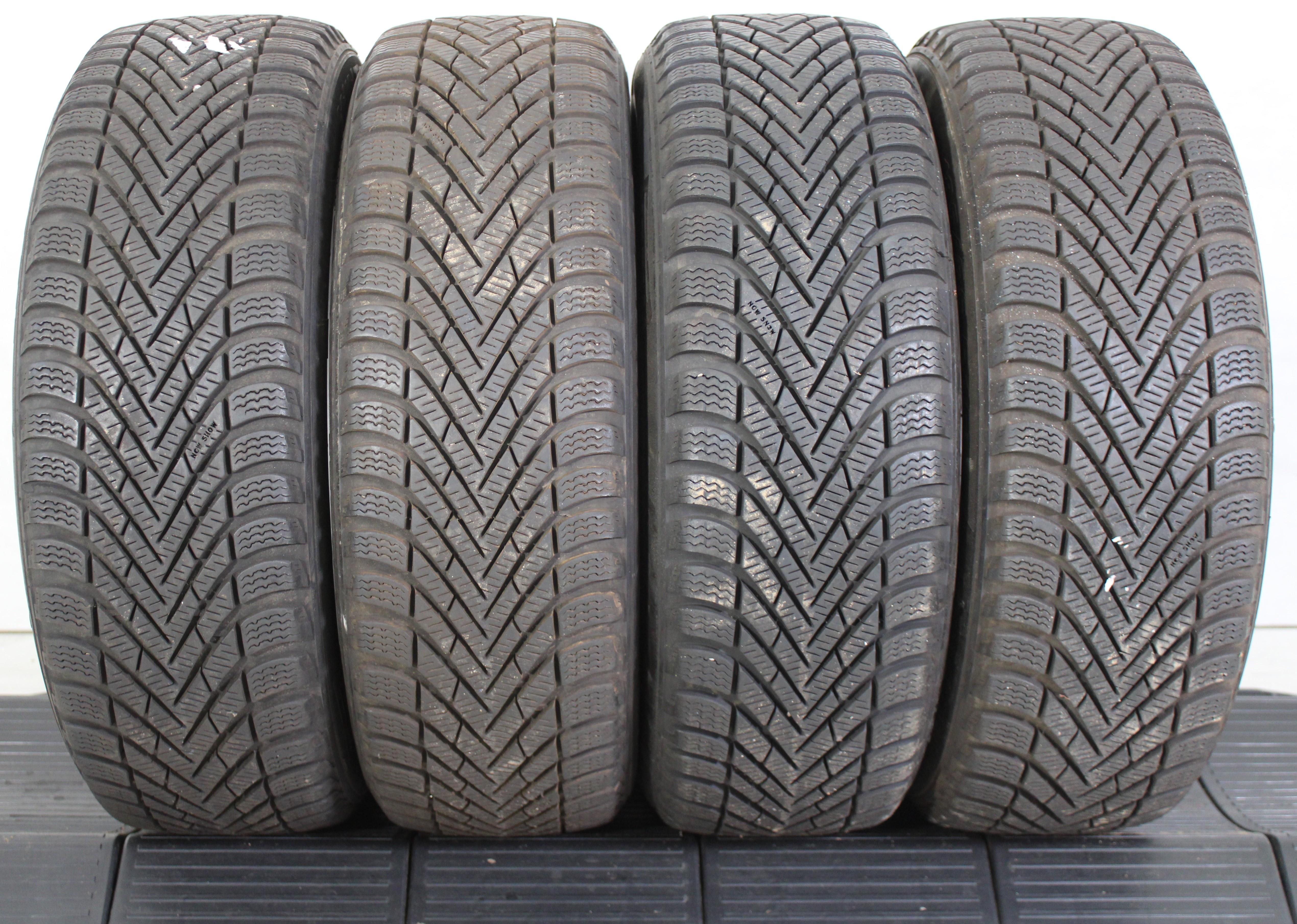 4 x 185/55R15 82T Winterreifen Pirelli Winter Cinturato 7mm 1x2016/3x2017