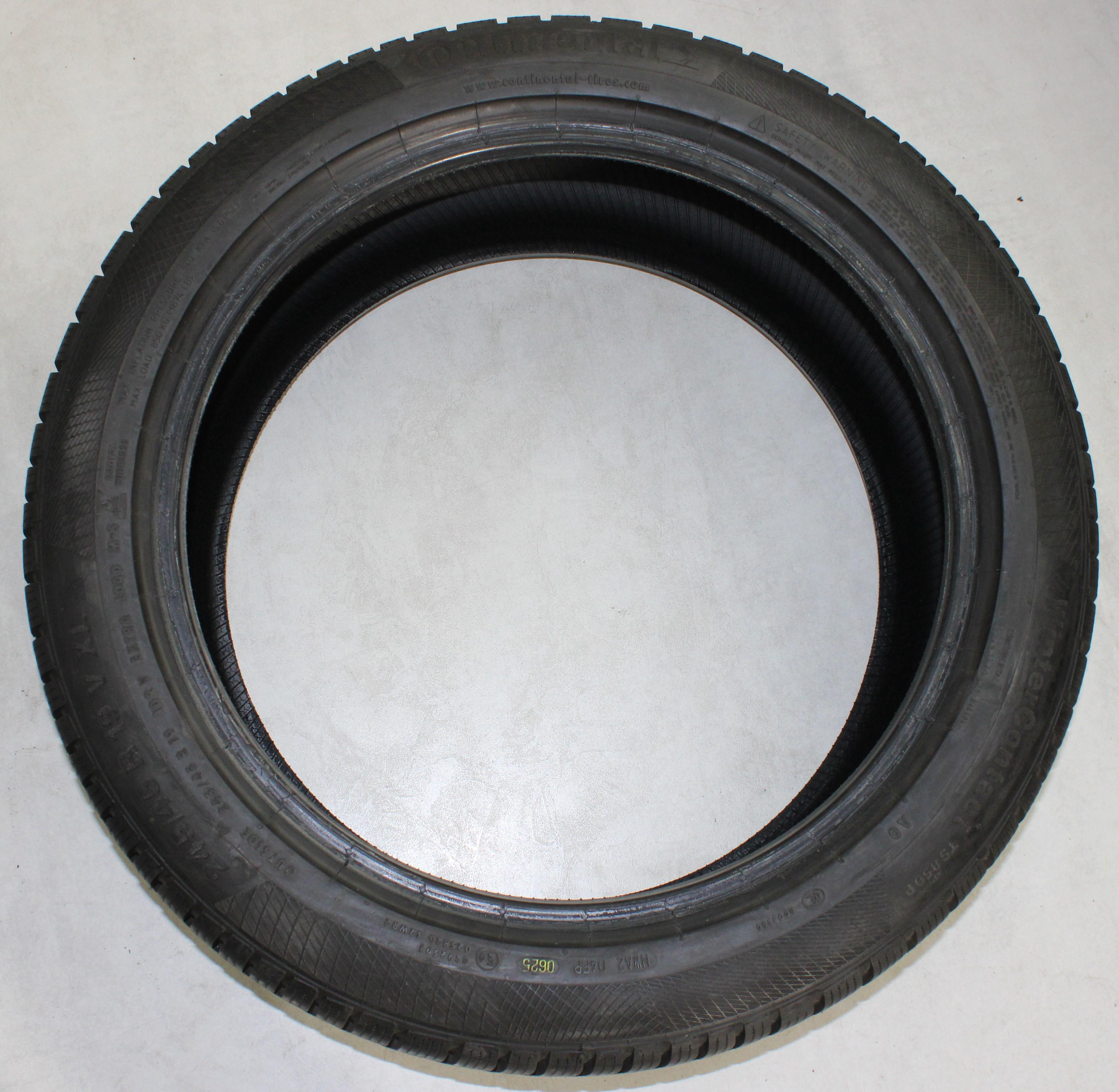 2 x 245/45R19 102V Winterreifen Continental Winter Contact TS850P AO 7,5-8mm 2025 XL