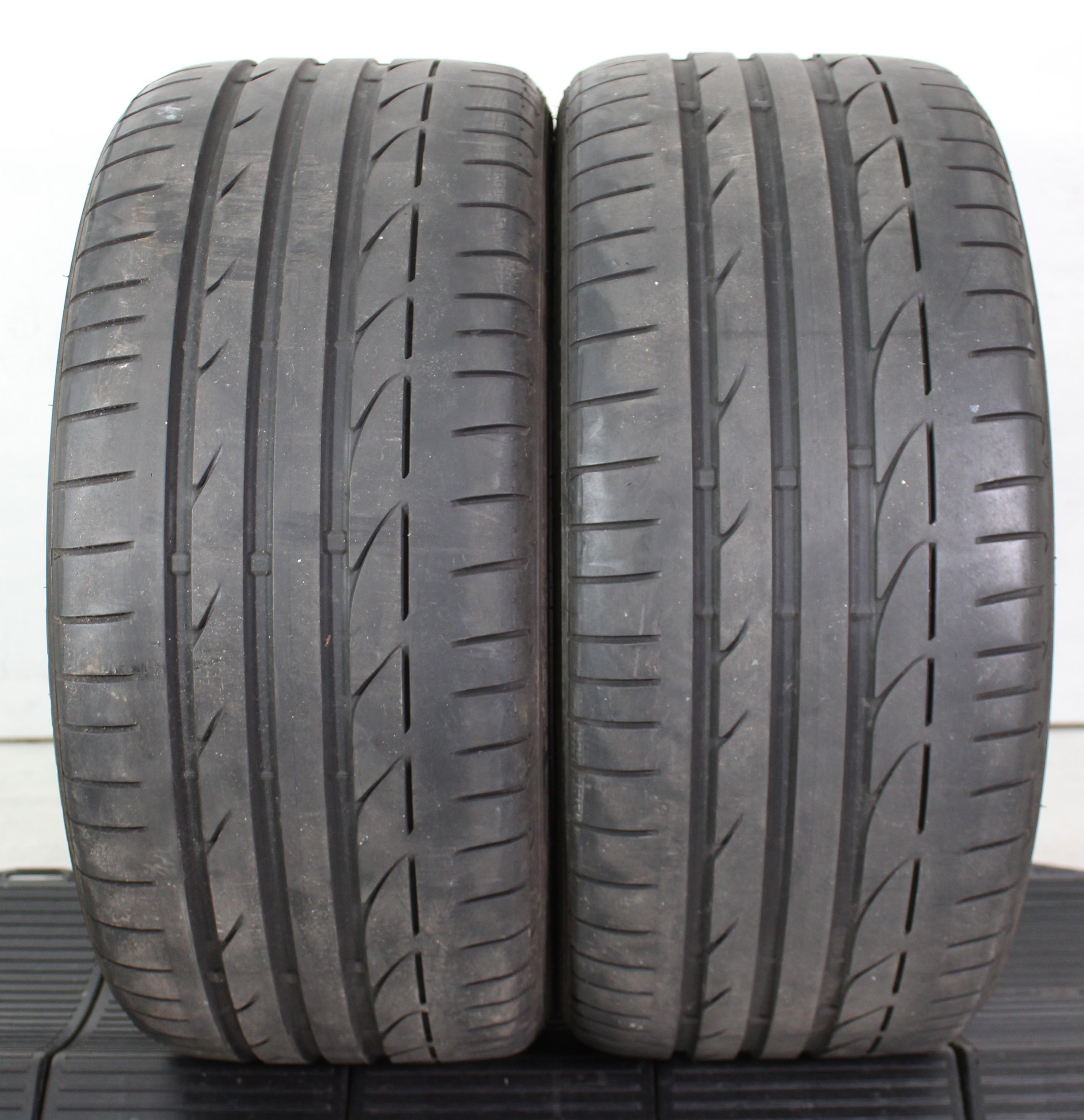 2 x 255/40R18 95Y zomerbanden Bridgestone Potenza S001 Runflat 4,5-5mm 2018 *.
