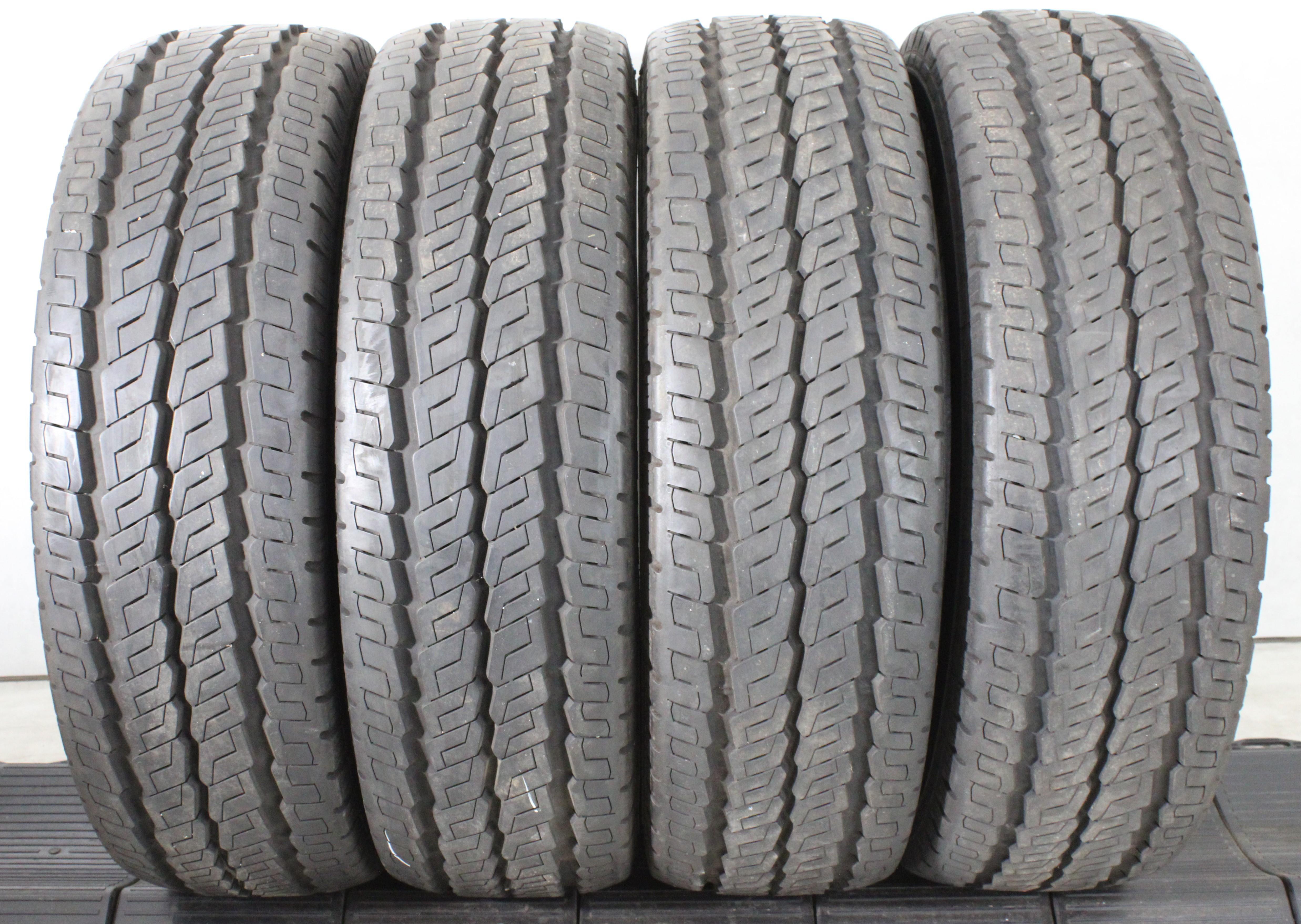 4 pneumatici estivi 225/75R16C 116R Continental Vanco Camper 2x 8-8.5mm e 2x 9.5-10mm 2017
