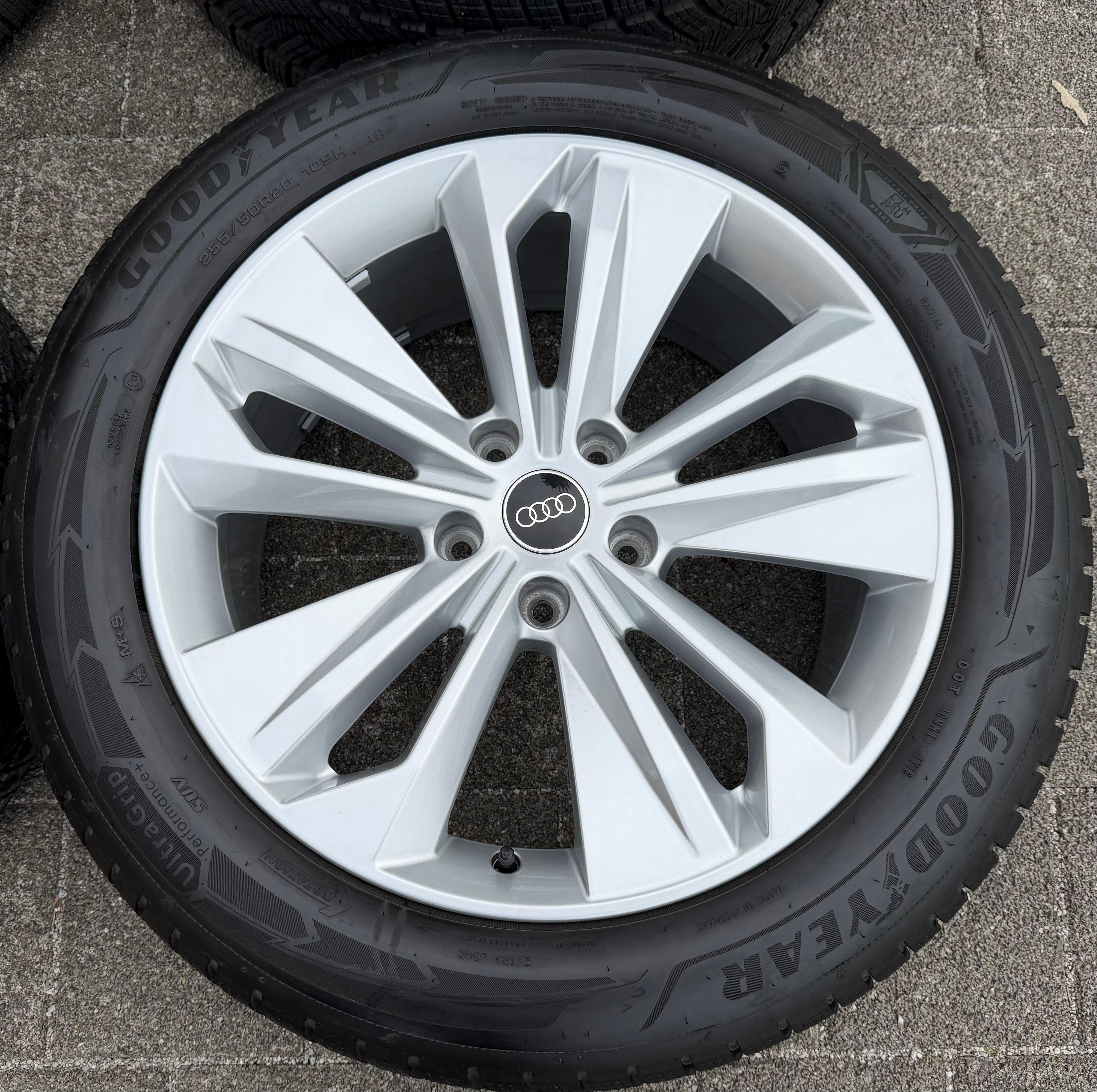 4 ORIGINAL ALU 20" WINTERRÄDER AUDI Q6 SQ6 E-TRON GF 255/50R20 109V 285/45R20 112V