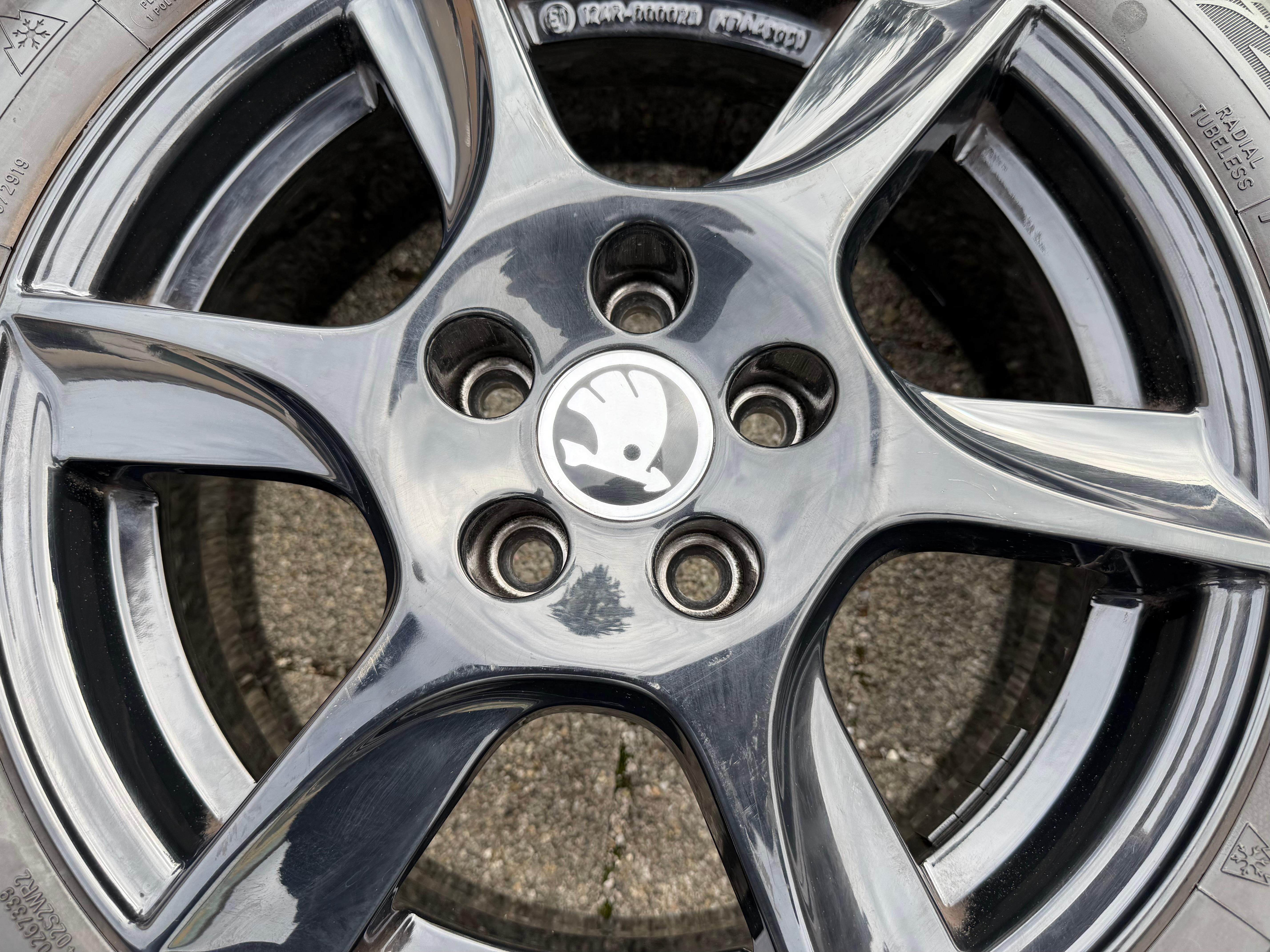4 Alu Winterräder VW Polo 6R Seat Ibiza Skoda Fabia Rapdi 5J 185/60R15 88T