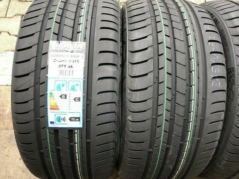 4 X 245/40R18 97Y BERLIN TIRE SUMMER UHP1 NEUMÁTICOS DE VERANO 2019 NUEVOS