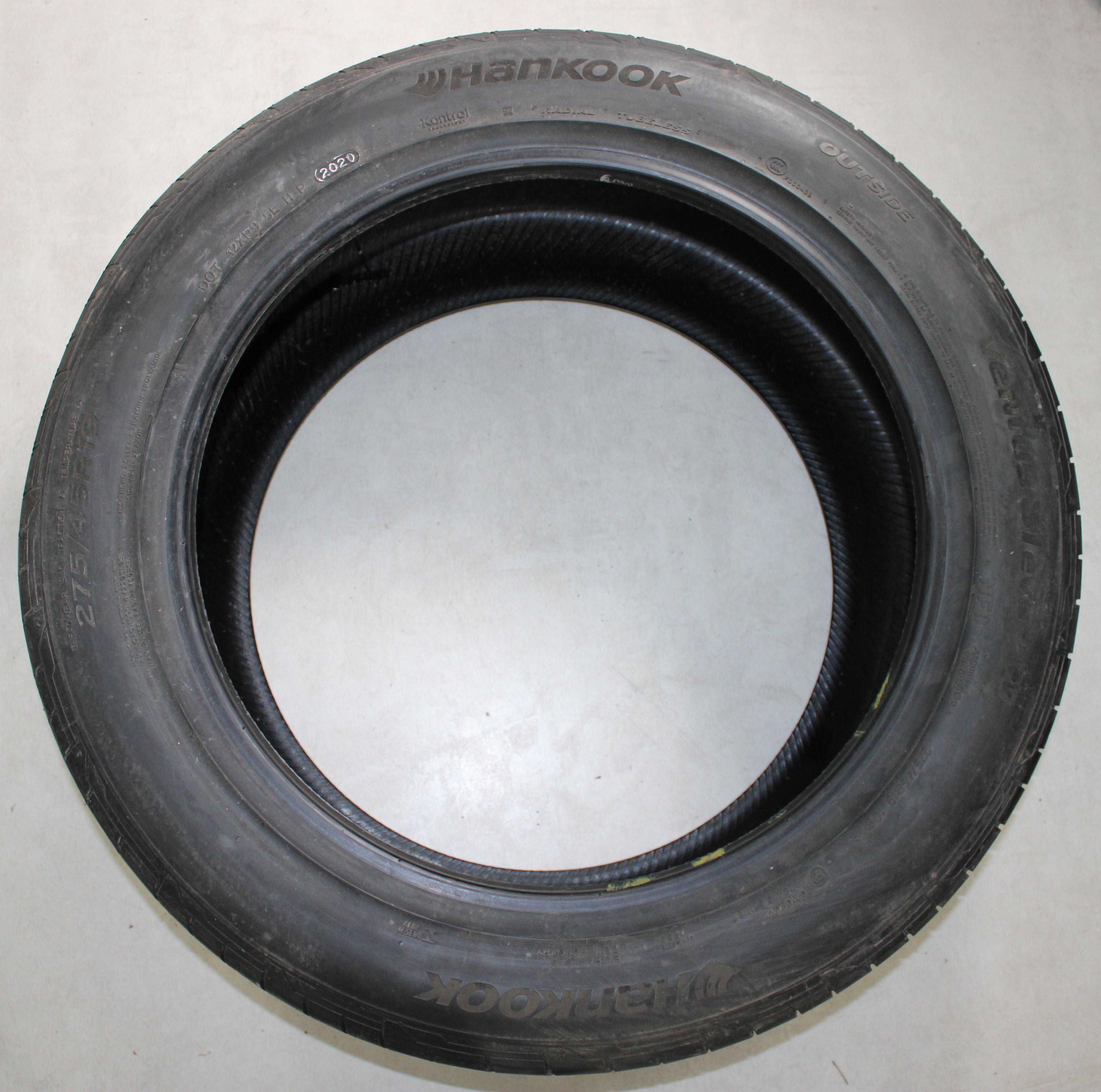 2 x 275/45R19 108Y Sommerreifen Hankook Ventus S1 Evo 3 EV NFO Volles Profil 2020