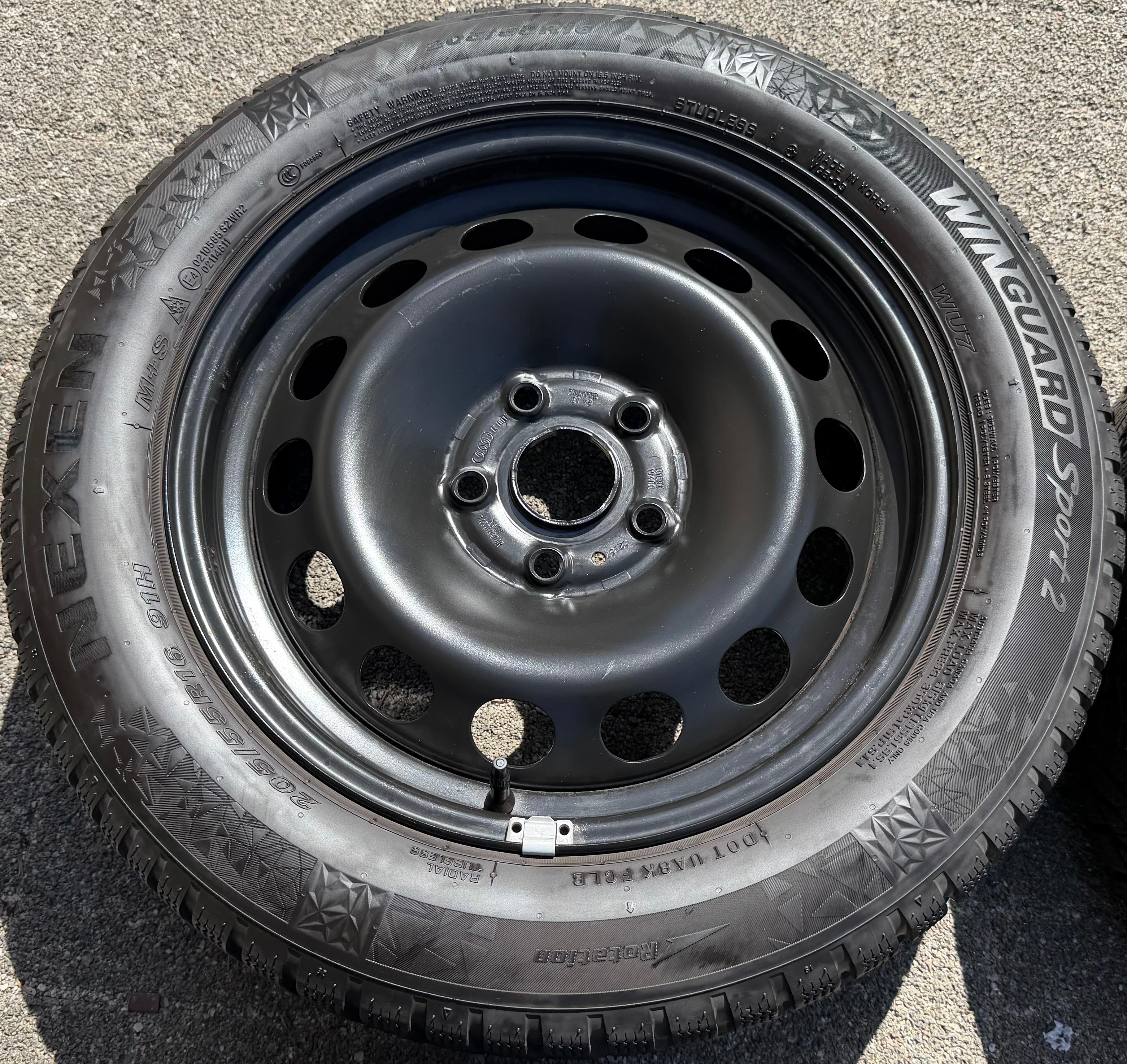 4 Winterräder Audi A3 8V Sportback Cabrio  205/55R16 91H Nexen 8V0601027A 2022