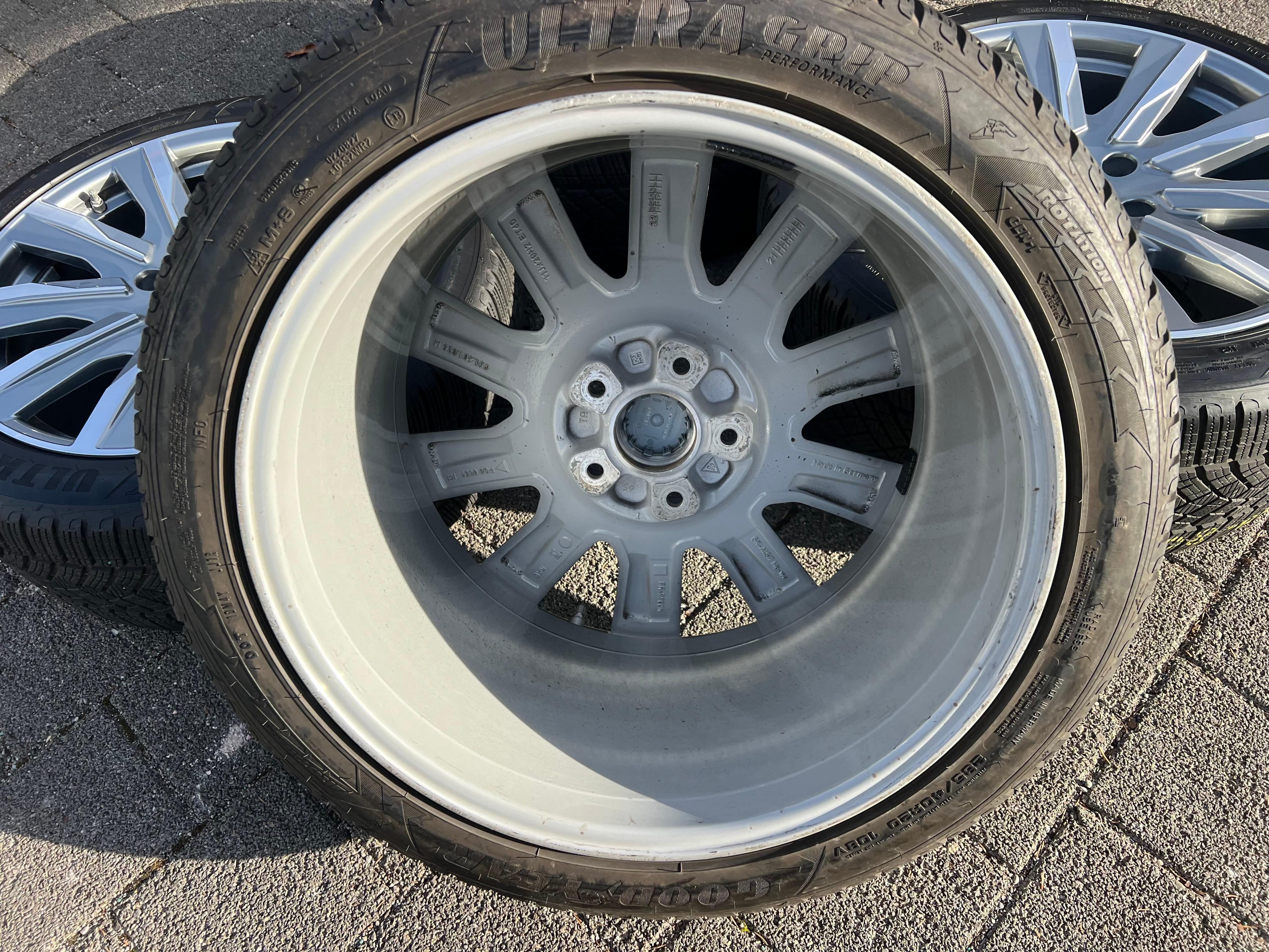 4 RUOTE IN LEGA ORIGINALI DA 20" PER PORSCHE TAYCAN TEQUIPMENT CON TPMS, SPEDIZIONE GRATUITA