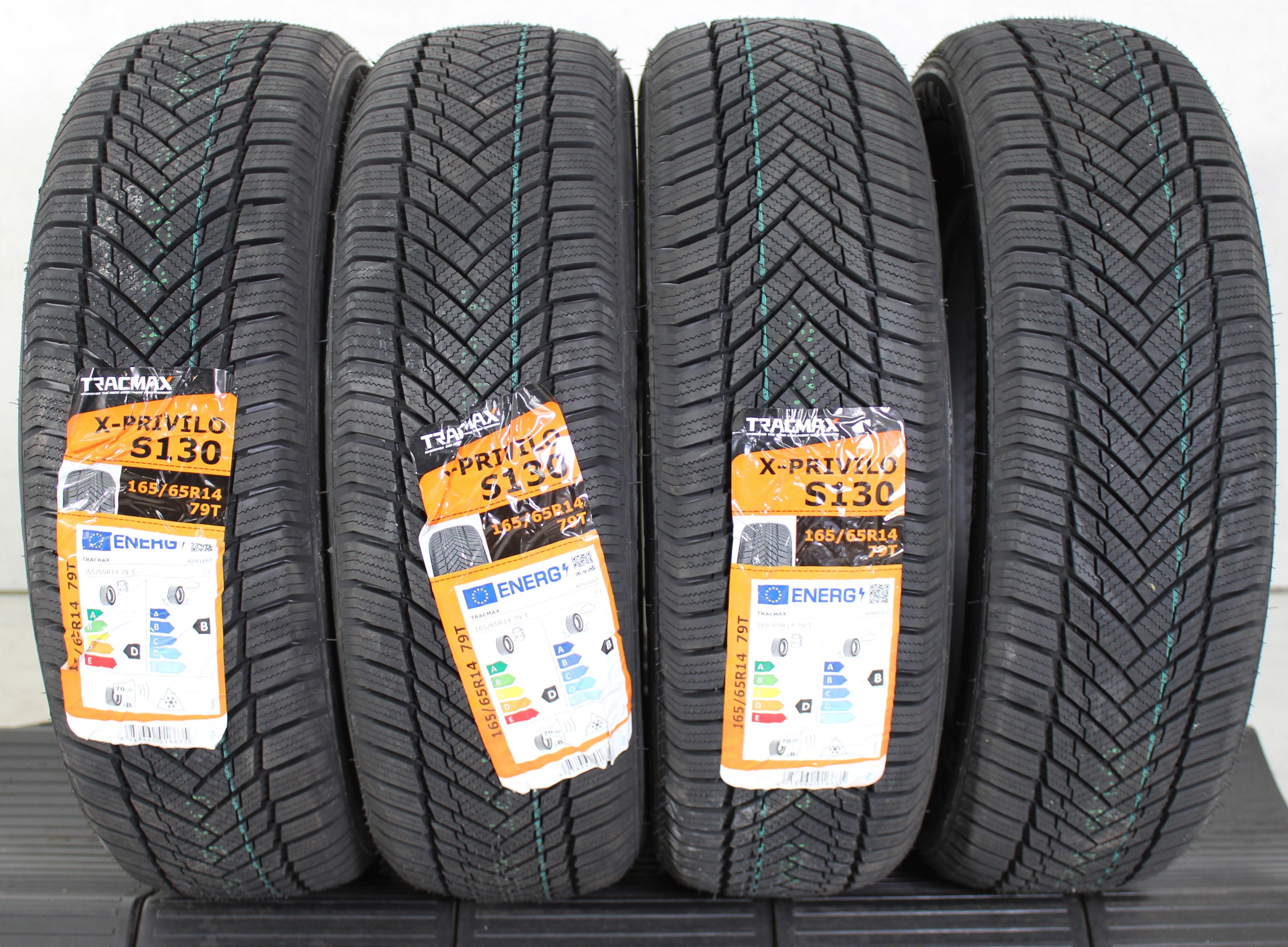 4 x 165/65R14 79T Winterreifen Tracmax X-Privilo S130 2024 NEU