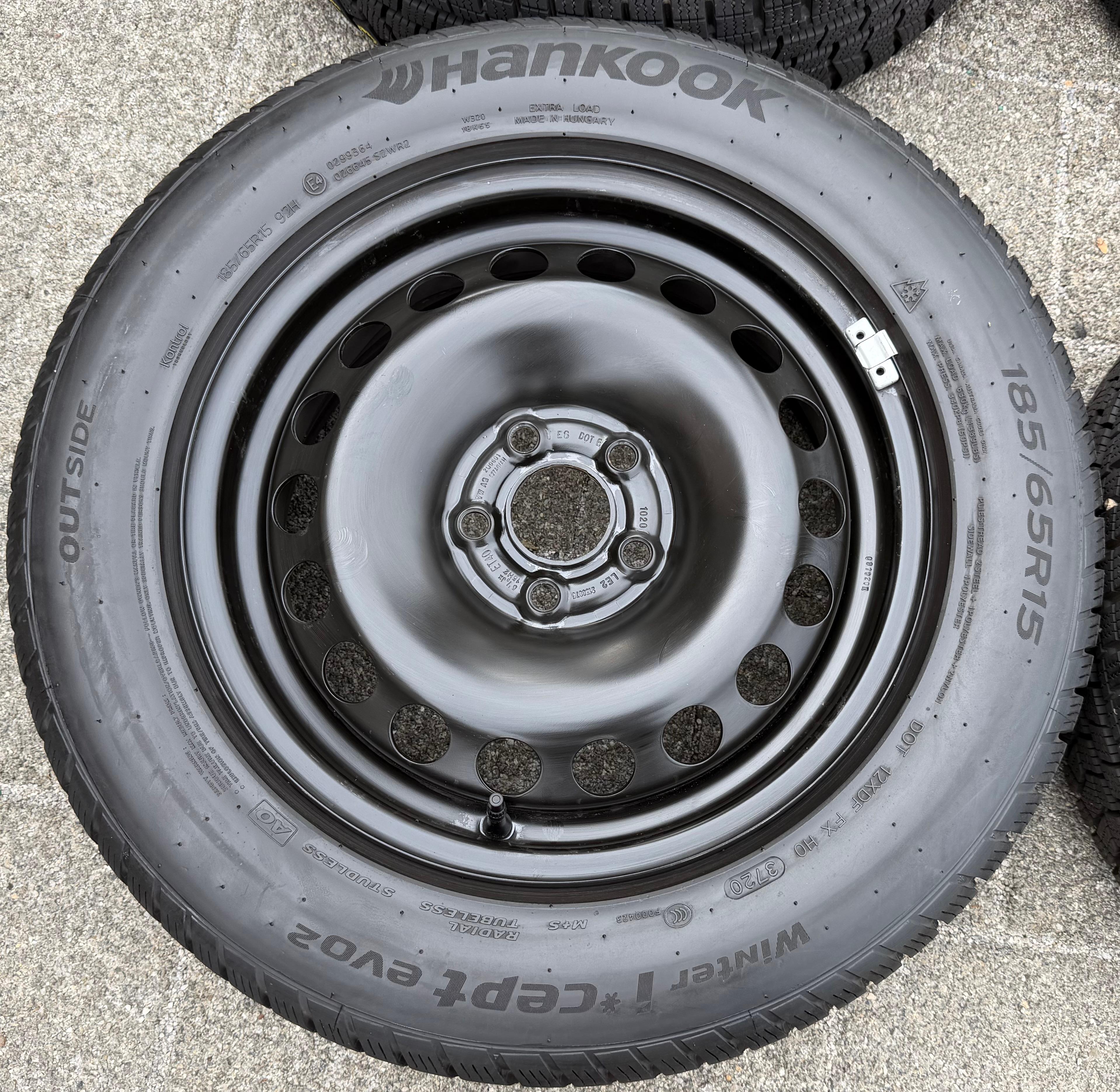 4 WINTERRÄDER AUDI A1 CITY CARVER GB SEAT IBIZA ARONA KJ VW POLO AW 2G 185/65R15 92T