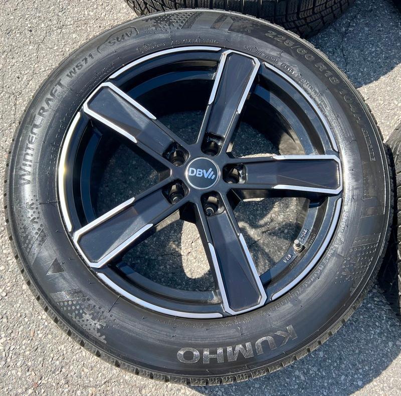 4 ALUMINIUM 18" WINTERWIELEN BMW X3 G01 X4 G02 225/60R18 104H 2019 7,5MM RDKS