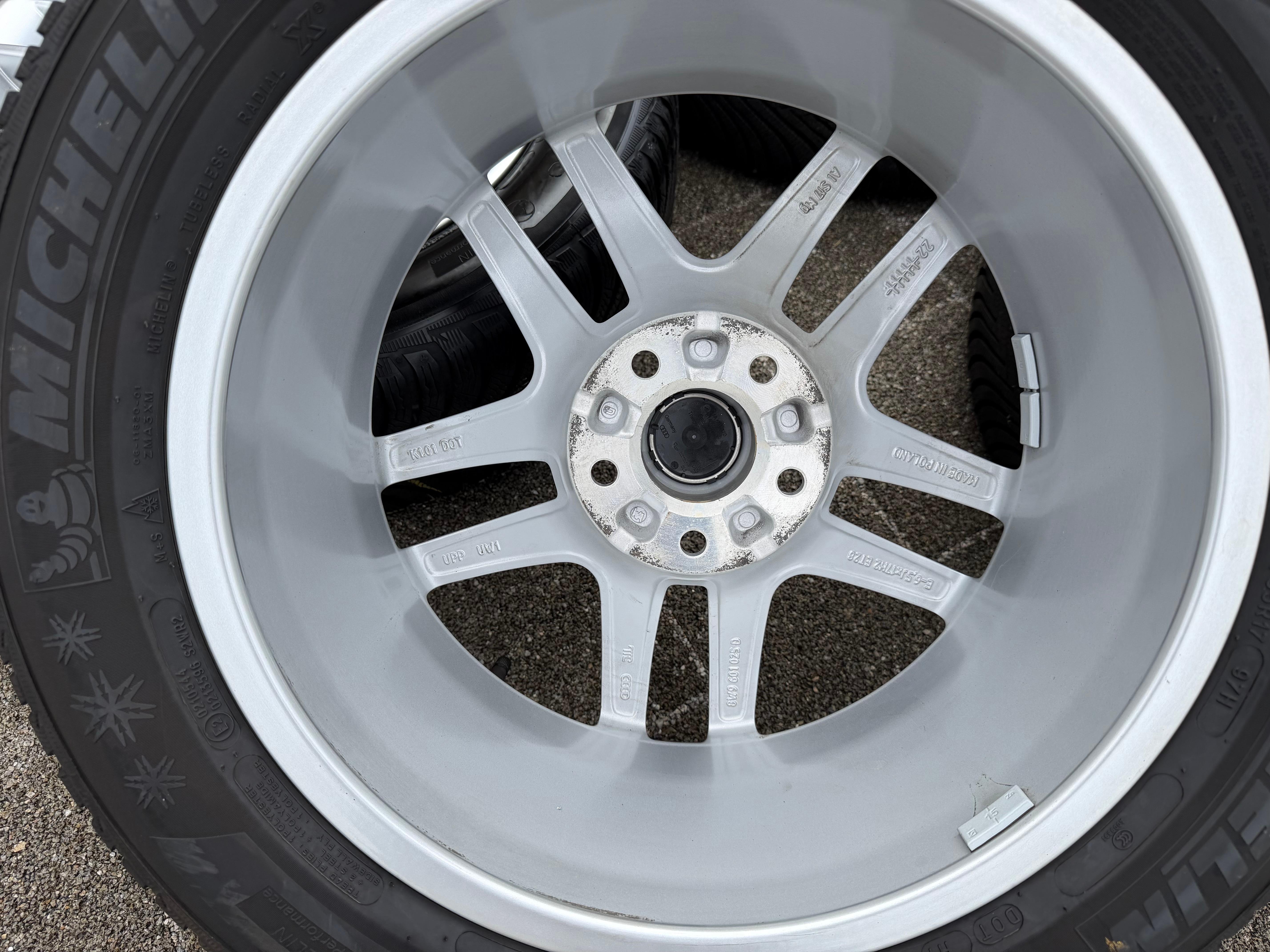 4 ORIGINAL 17" ALU WINTERRÄDER AUDI A4 ALLROAD 8W B9 225/55R17 97H 8W9601025D