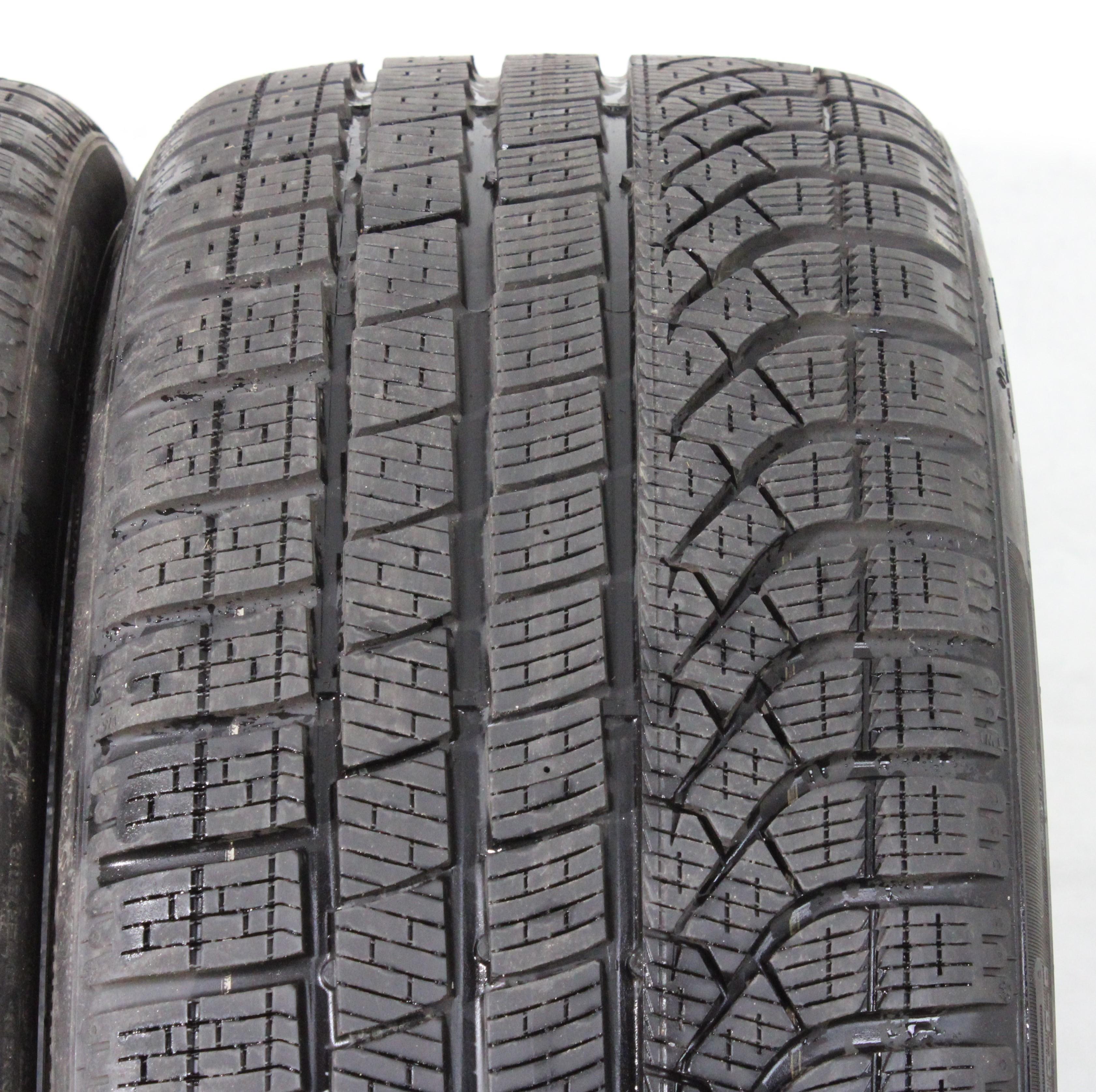 2 x 245/35R19 93V Winterreifen Pirelli Pzero Winter AO 6,5-7mm 2022