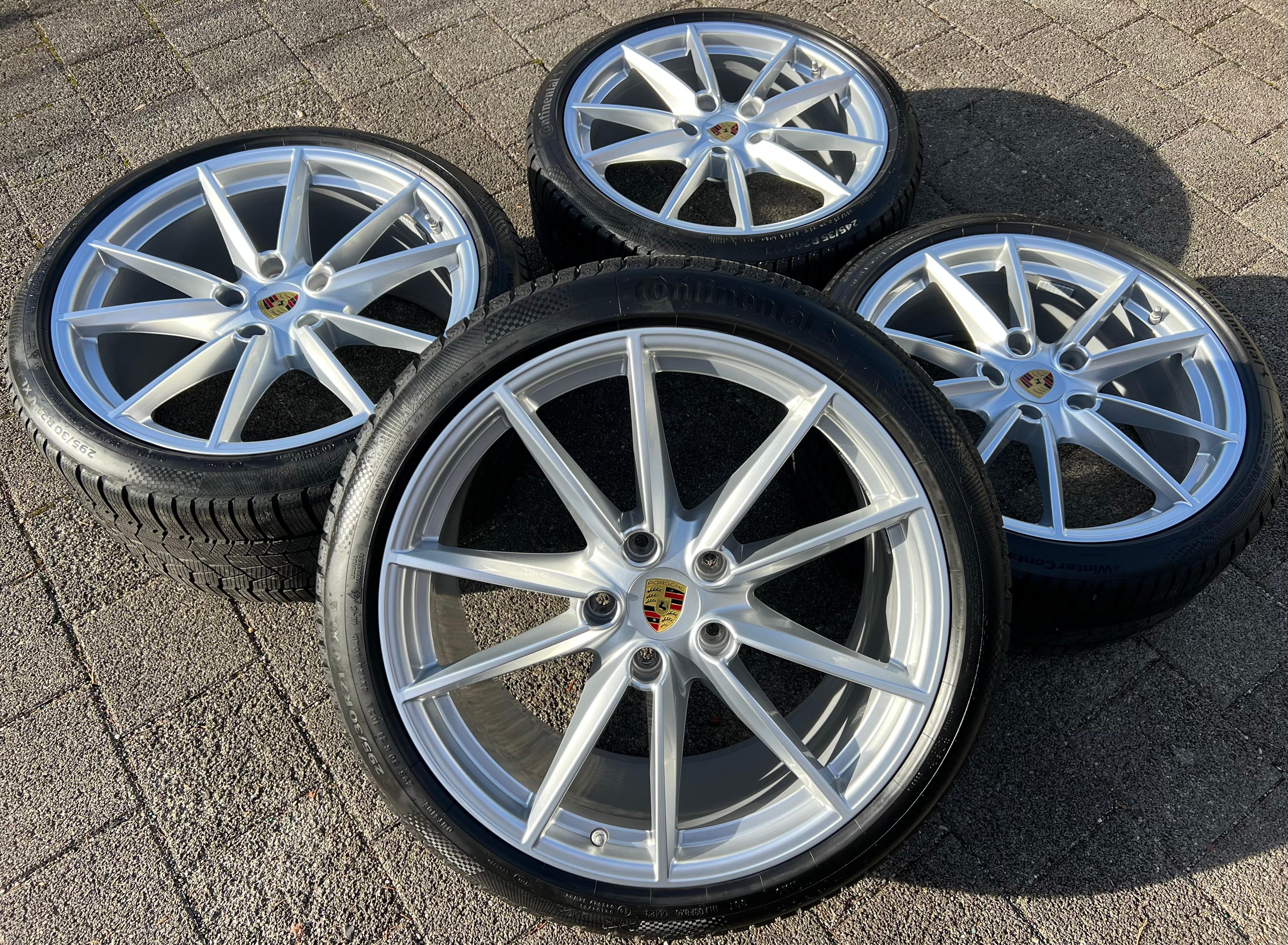 4 ORIGINAL 20" 21" ALU WINTERRÄDER PORSCHE 911 992 992601025C 992601025D RDKS