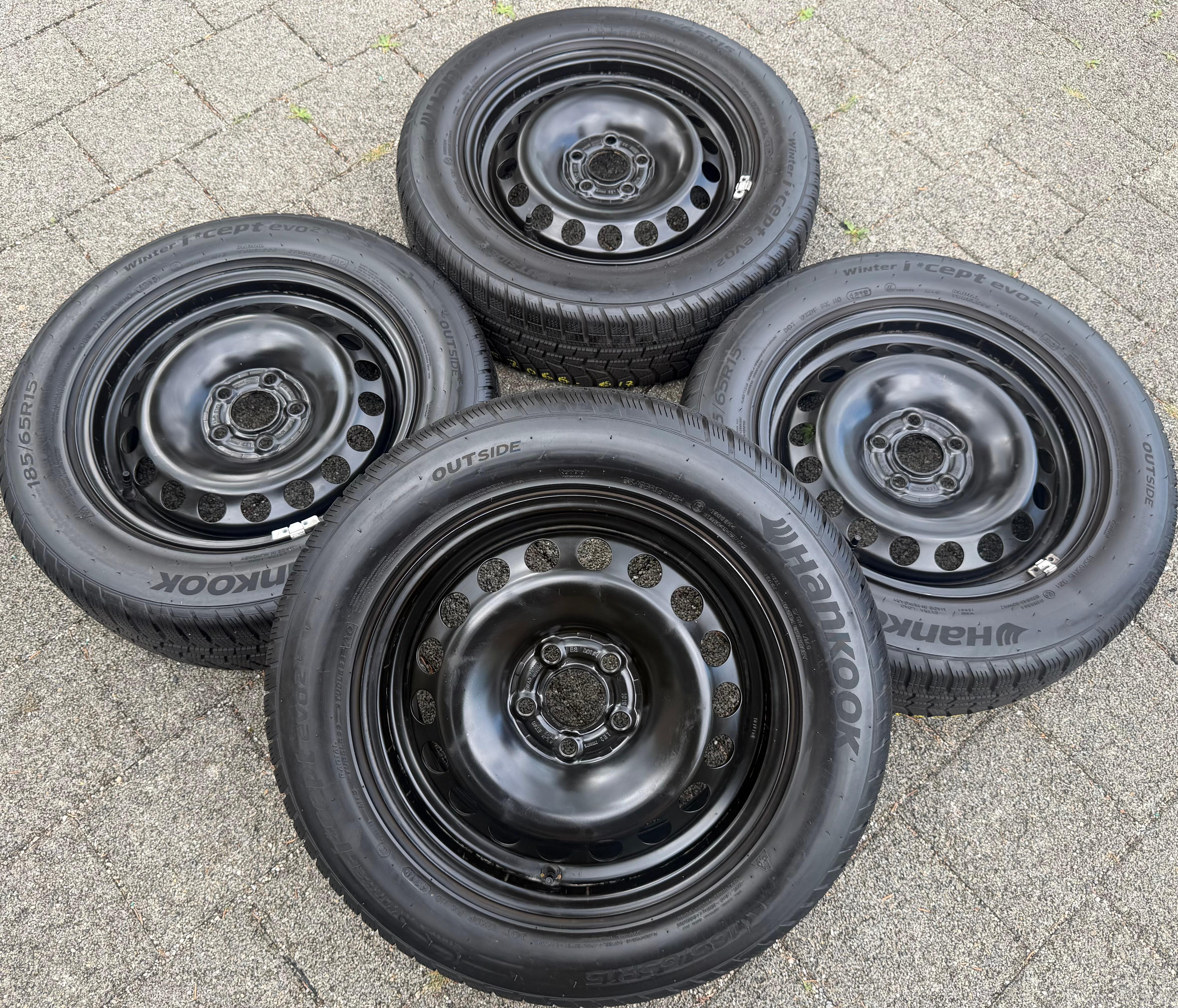4 WINTERRÄDER AUDI A1 CITY CARVER GB SEAT IBIZA ARONA KJ VW POLO AW 2G 185/65R15 92T