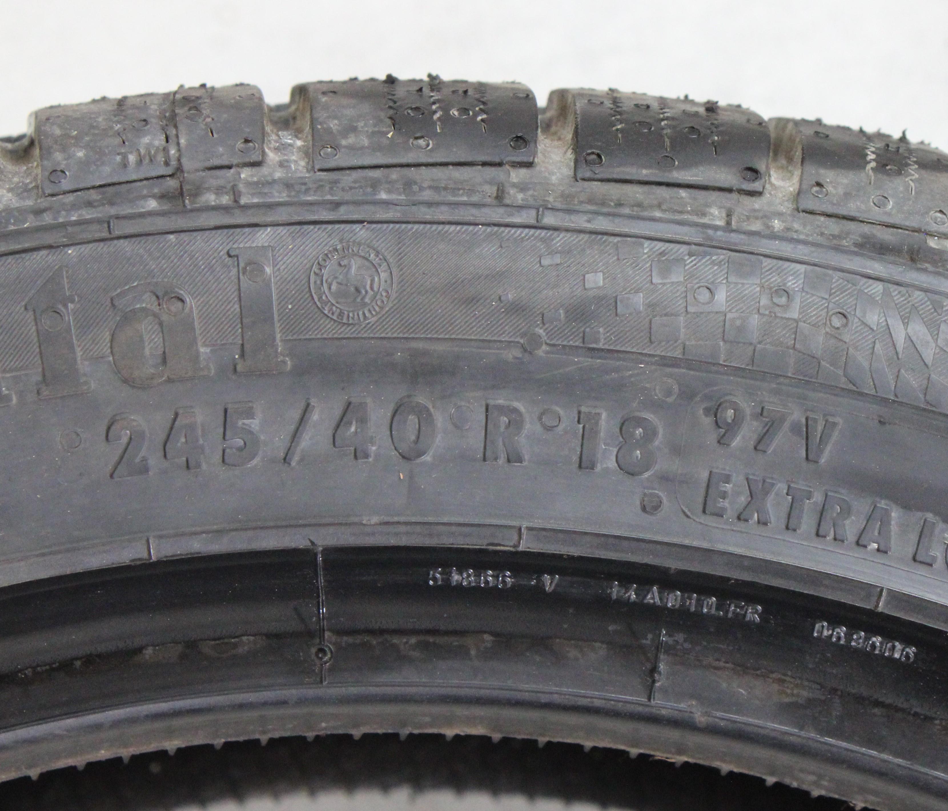 1 x 245/40R18 97V Winterreifen Continental Winter Contact TS810S AO NEU 2019 XL