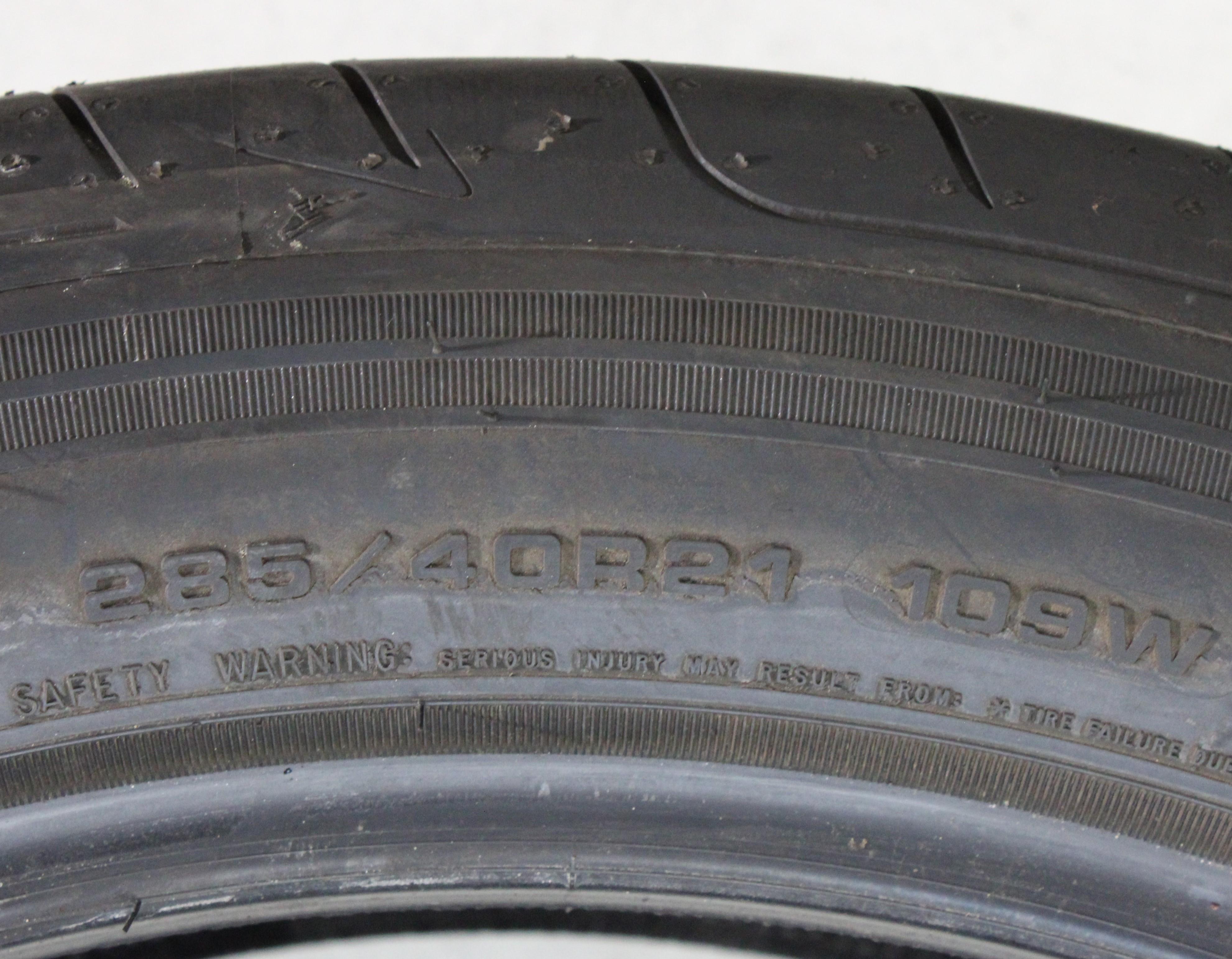 2 neumáticos de verano Goodyear Eagle F1 Asymmetric 3 AO, 285/40R21 109W, con dibujo completo, 2023