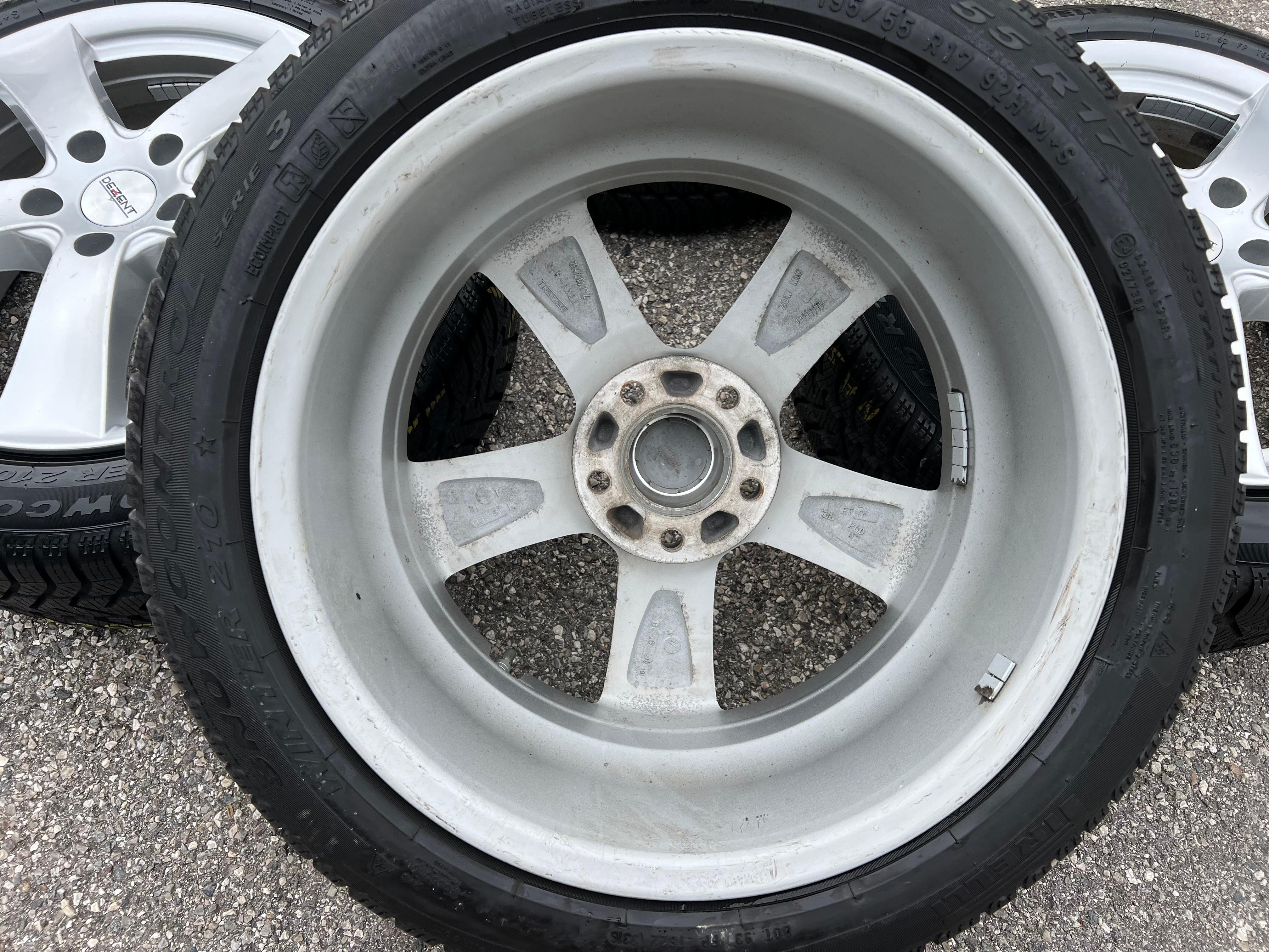 4 ROUES D'HIVER ALU 17" BMW SÉRIE 2 ACTIVE TOURER F45 F46 UKL-L 195/55R17 92H