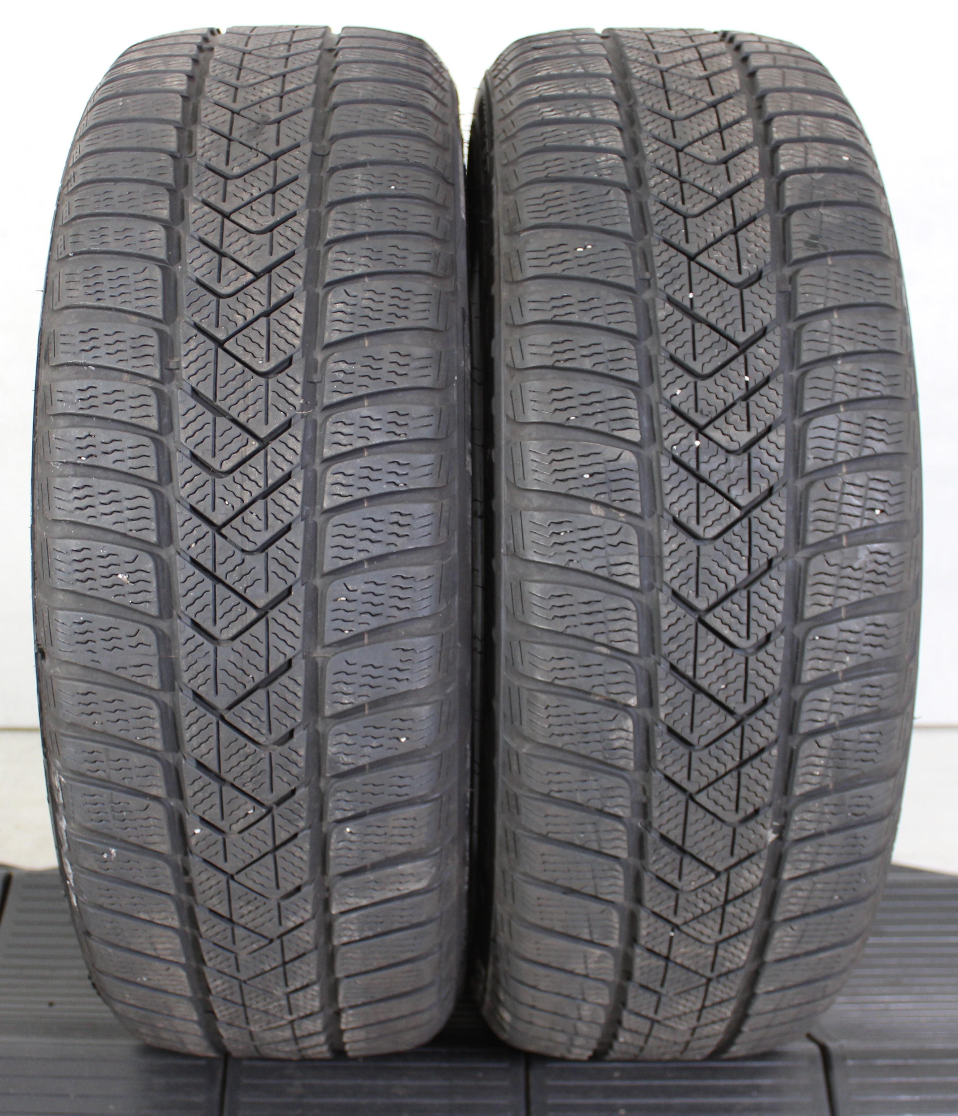 2 x 225/45R19 96V pneus hiver Pirelli Sottozero 3 Runflat 5,5-6mm 2020 *