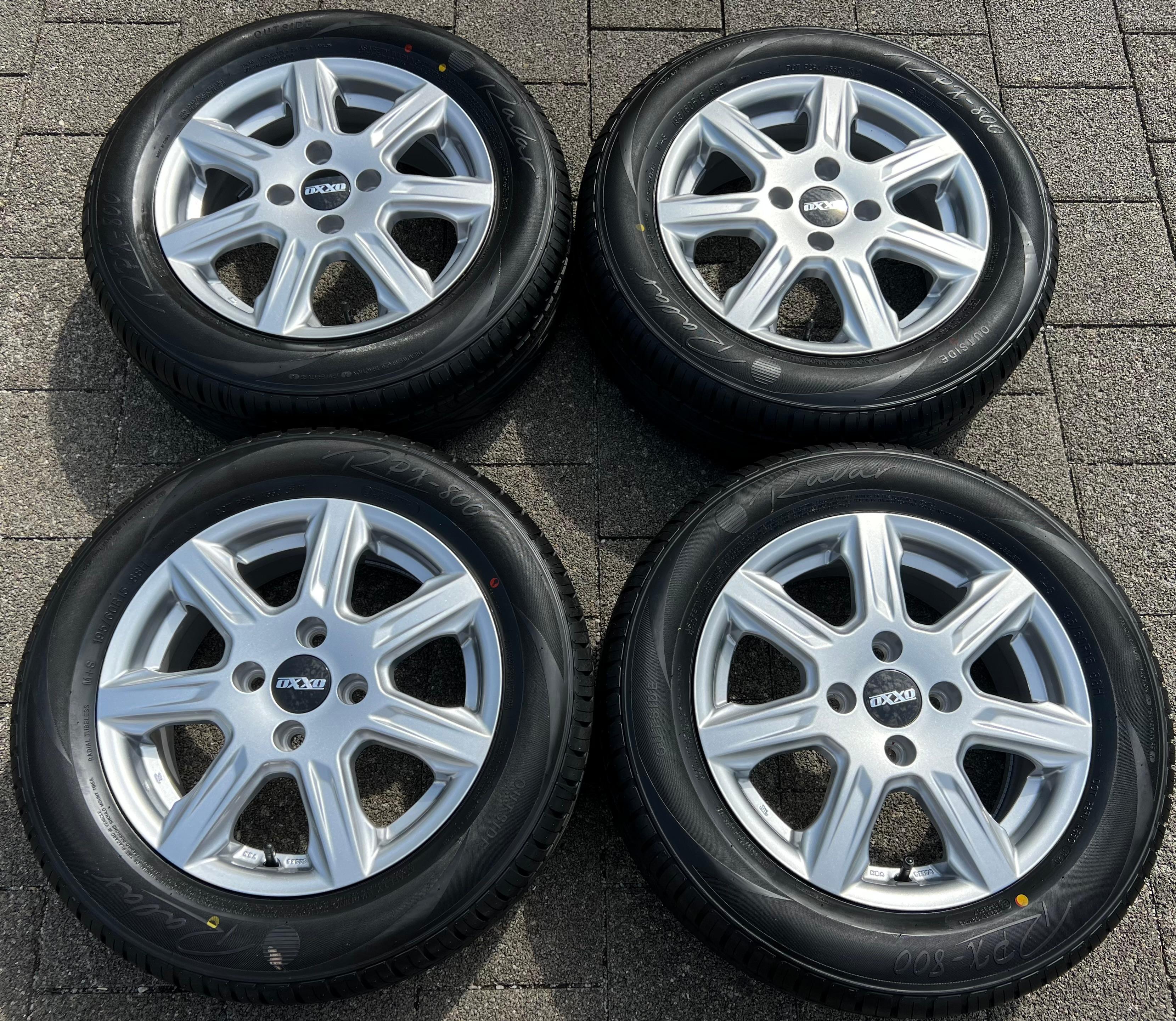 4 ALU SOMMERRÄDER 195/60R15 88H FORD FIESTA JHH JGH JHH NEU RDKS