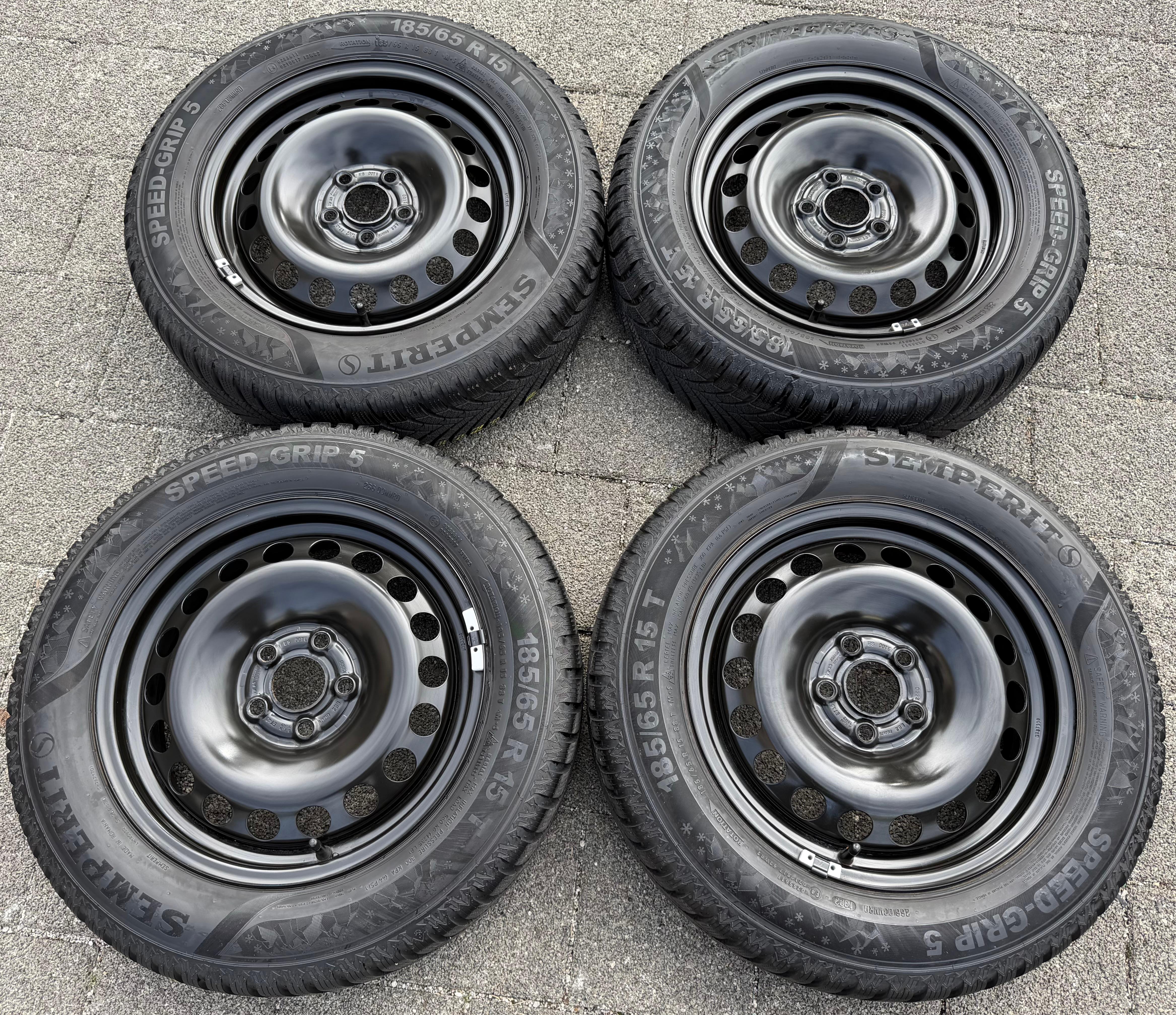 4 roues hiver AUDI A1 CITY CARVER GB SEAT IBIZA ARONA KJ VW POLO AW 2G 185/65R15 88T