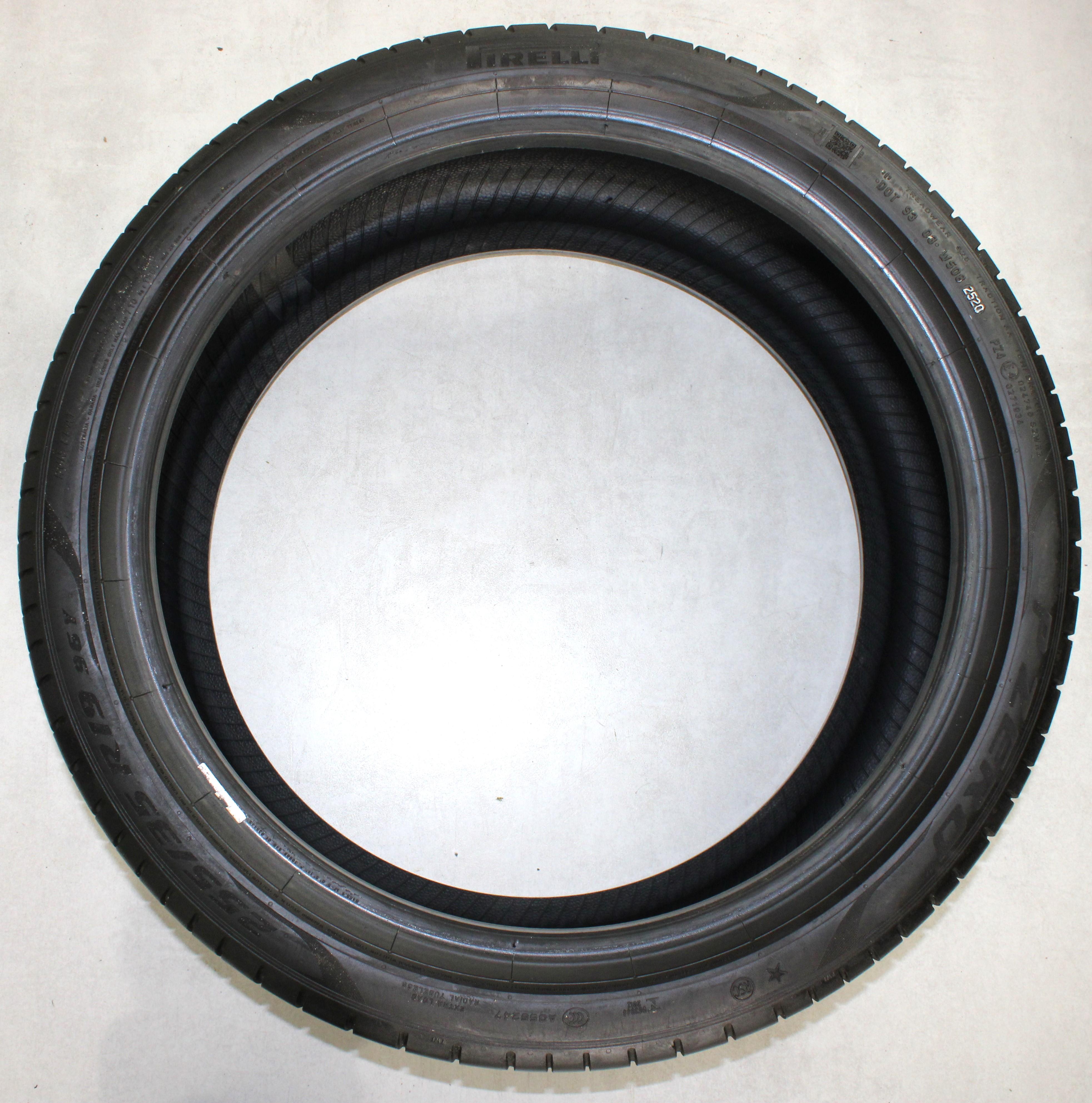 2 x 255/35R19 96Y Sommerreifen Pirelli Pzero PZ4 * Runflat 4,5-5mm 2020