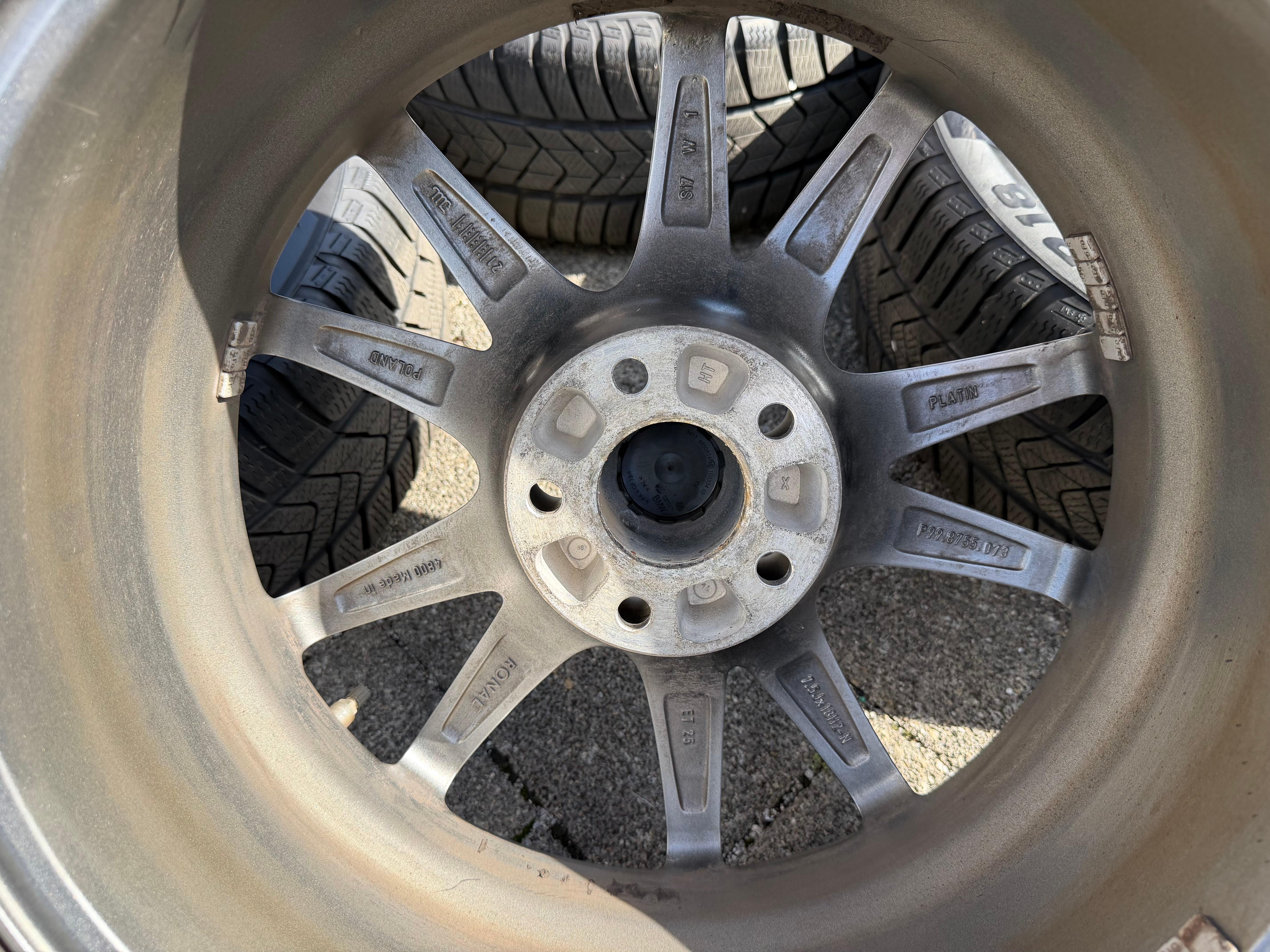 4 Alu 18" Winterräder BMW 5er Reihe G30 G31 245/45R18 100V Pirelli 2023 RDKS