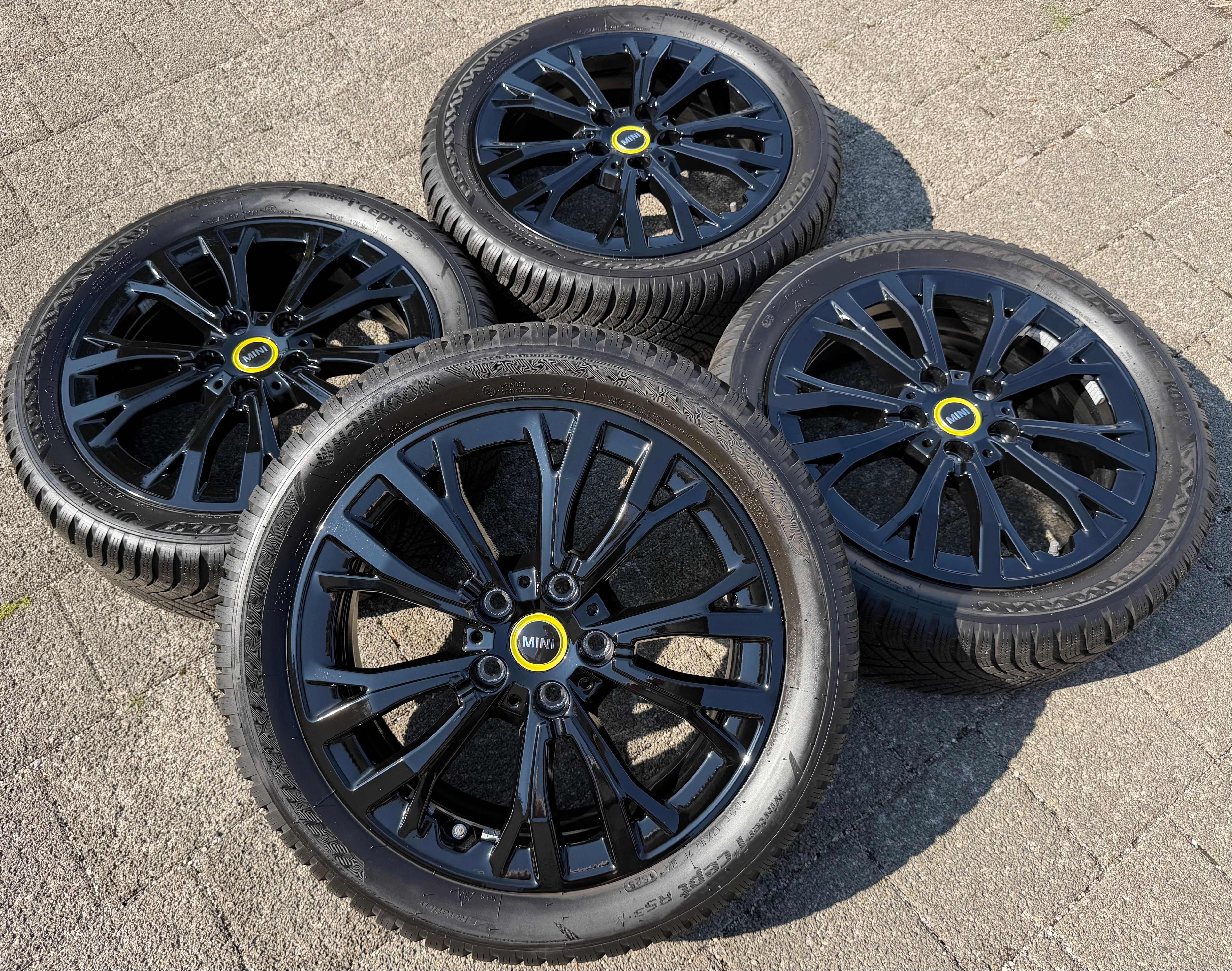 4 Original 17" Alu Winterräder Mini F65 F66 F67 5A3E643 JCW Star Spoke 962 RDKS