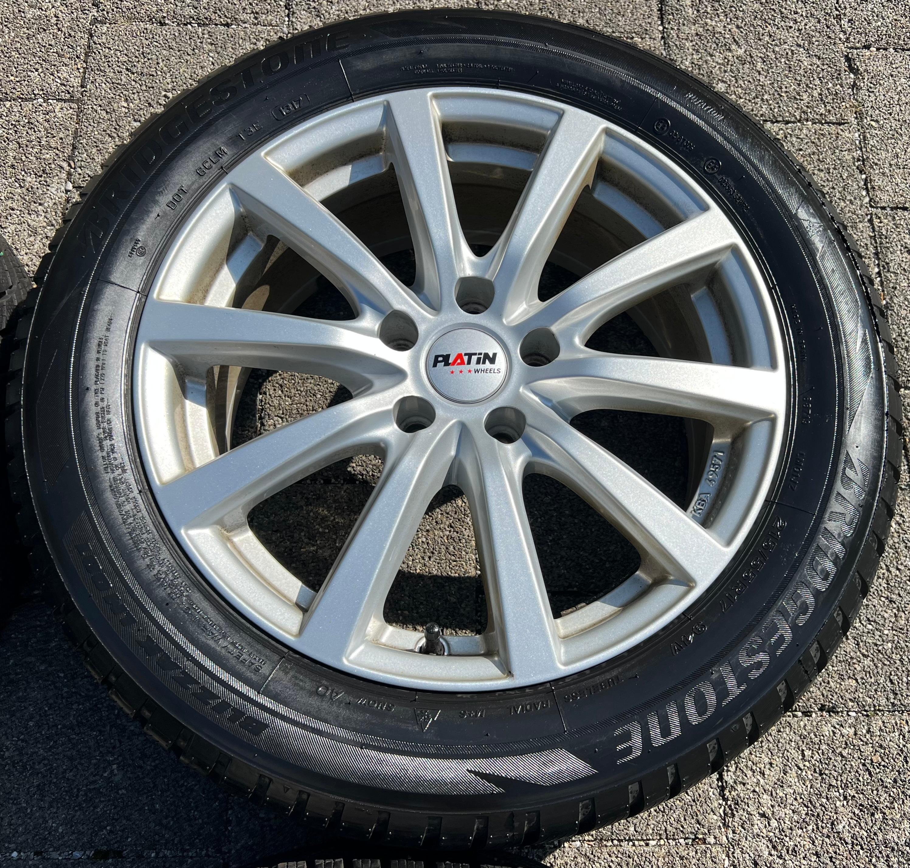 17" ALU WINTERRÄDER VW PASSAT 3G TOURAN II SEAT ATECA SKODA SUPERB KODIAQ AUDI Q2