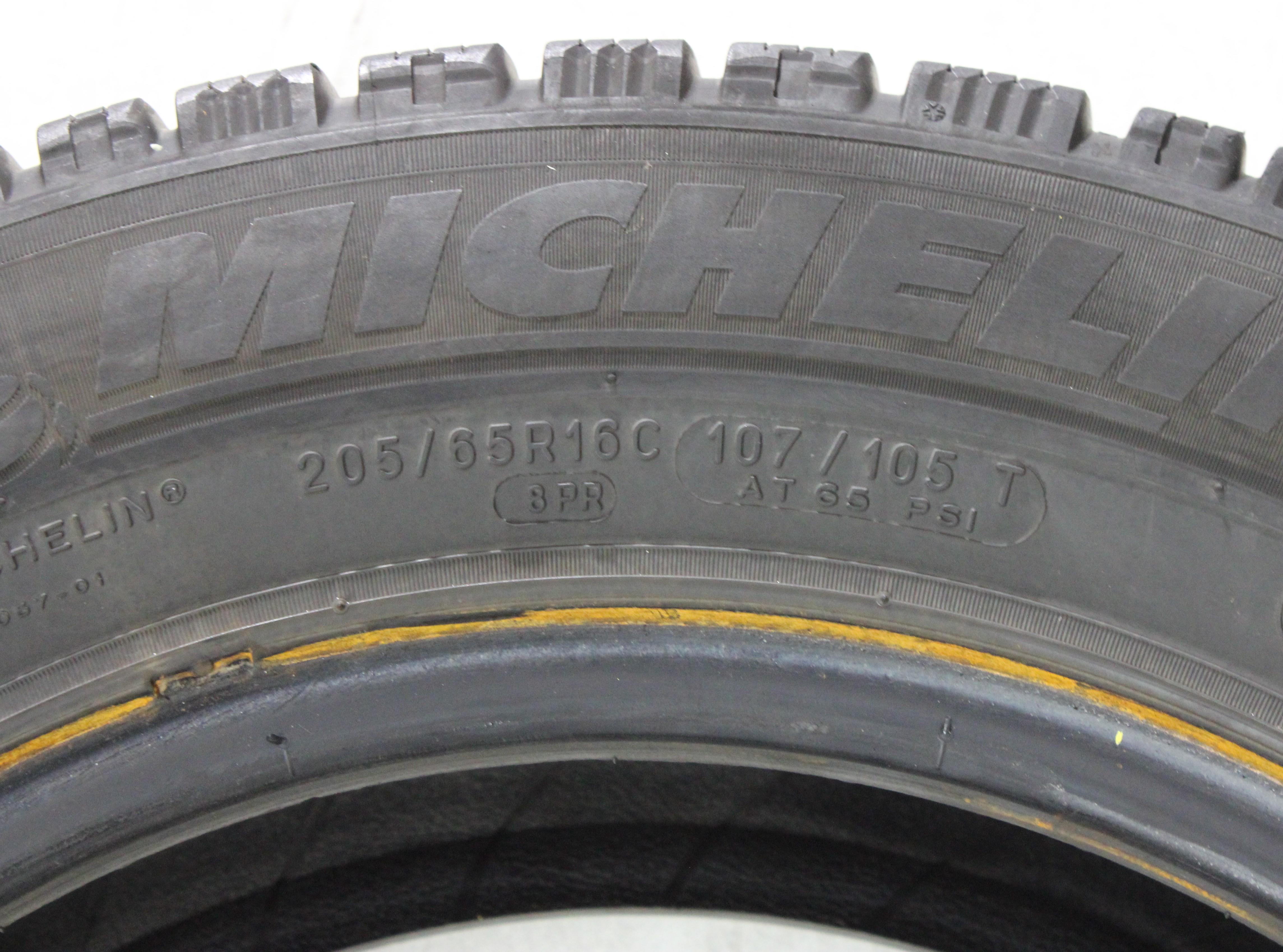 4 x 205/65R16C 107/105T Winterreifen Michelin Agilis Alpin 5-5,5mm 2021