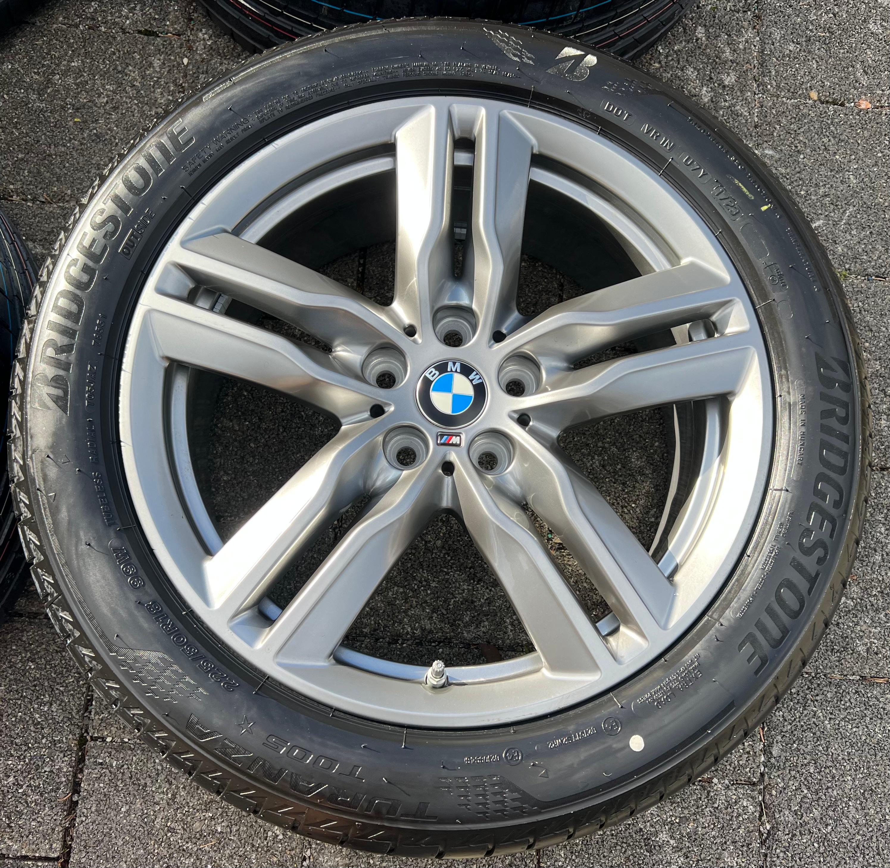 4 ORIGINELE 18" ALUMINIUM ZOMERWIELEN BMW X1 F48 X2 F39 STYLING M570 RDKS 2023 GRATIS VERZENDING