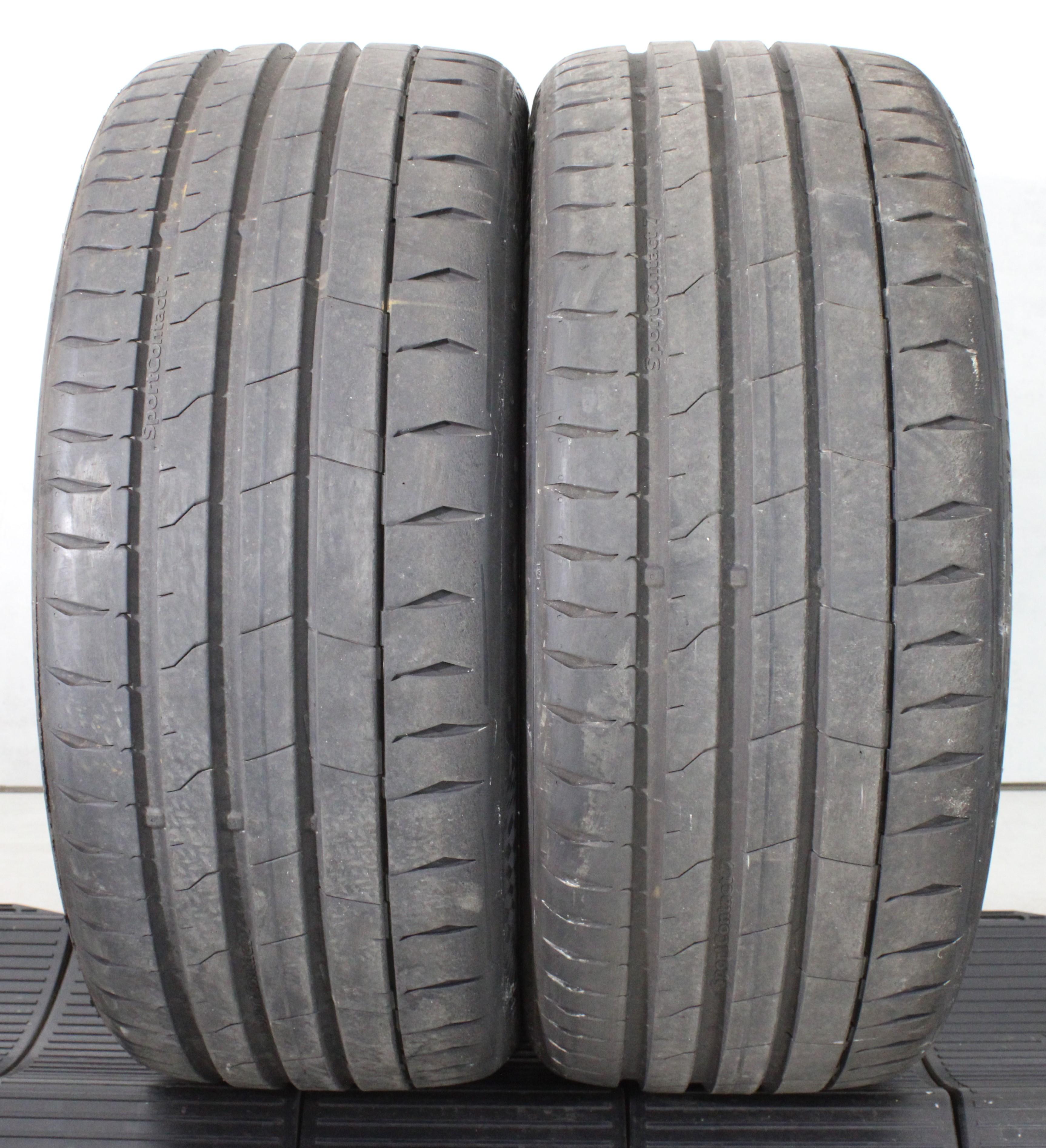 2 x 225/45R18 95Y Sommerreifen Continental Sport Contact 7 5,5-6mm 2024 Silent *