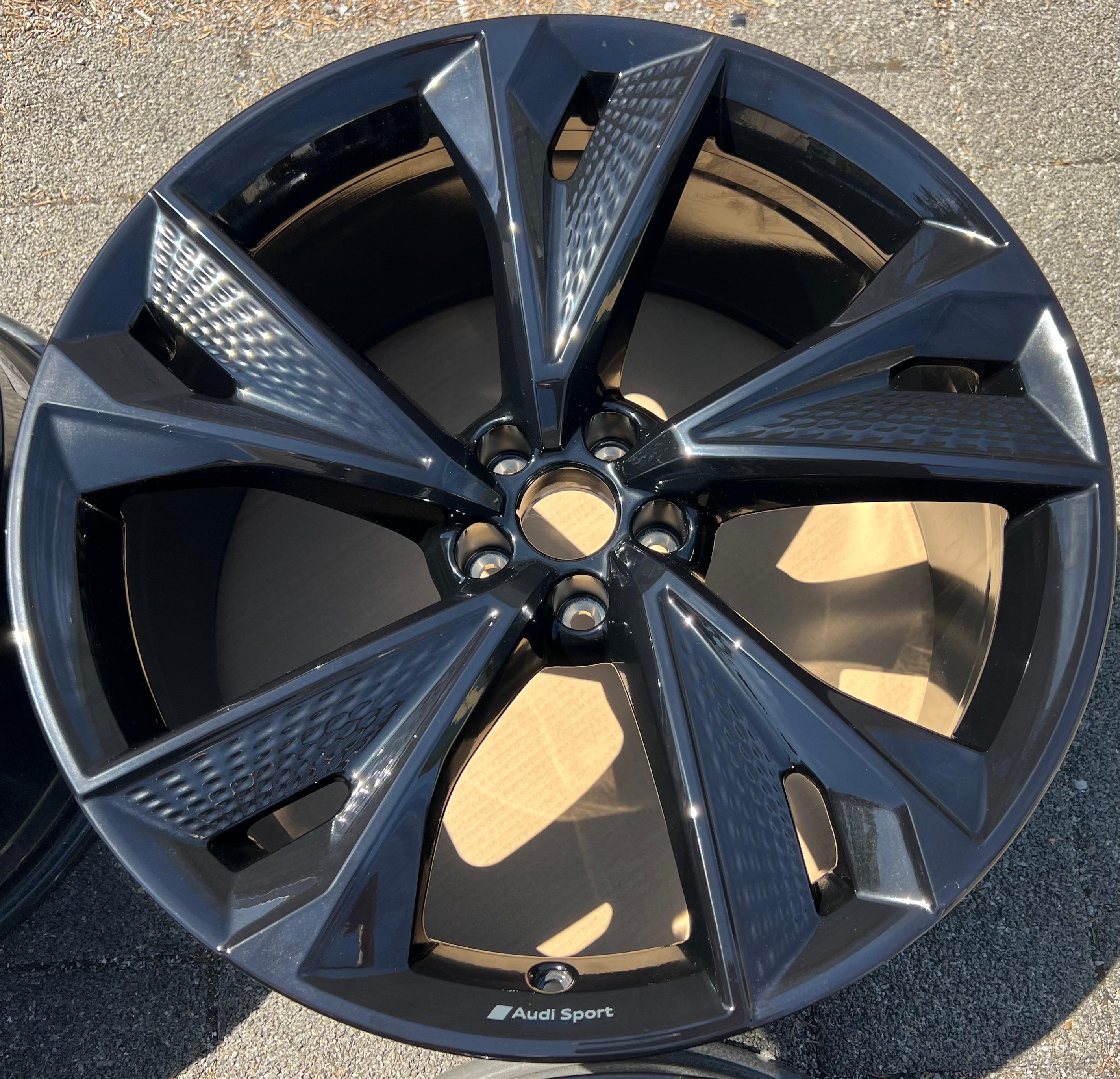 4 ORIGINELE 22" aluminium velgen AUDI RS6 RS7 4K F2 C8 3 4K0601025BC 10,5x22 ET19