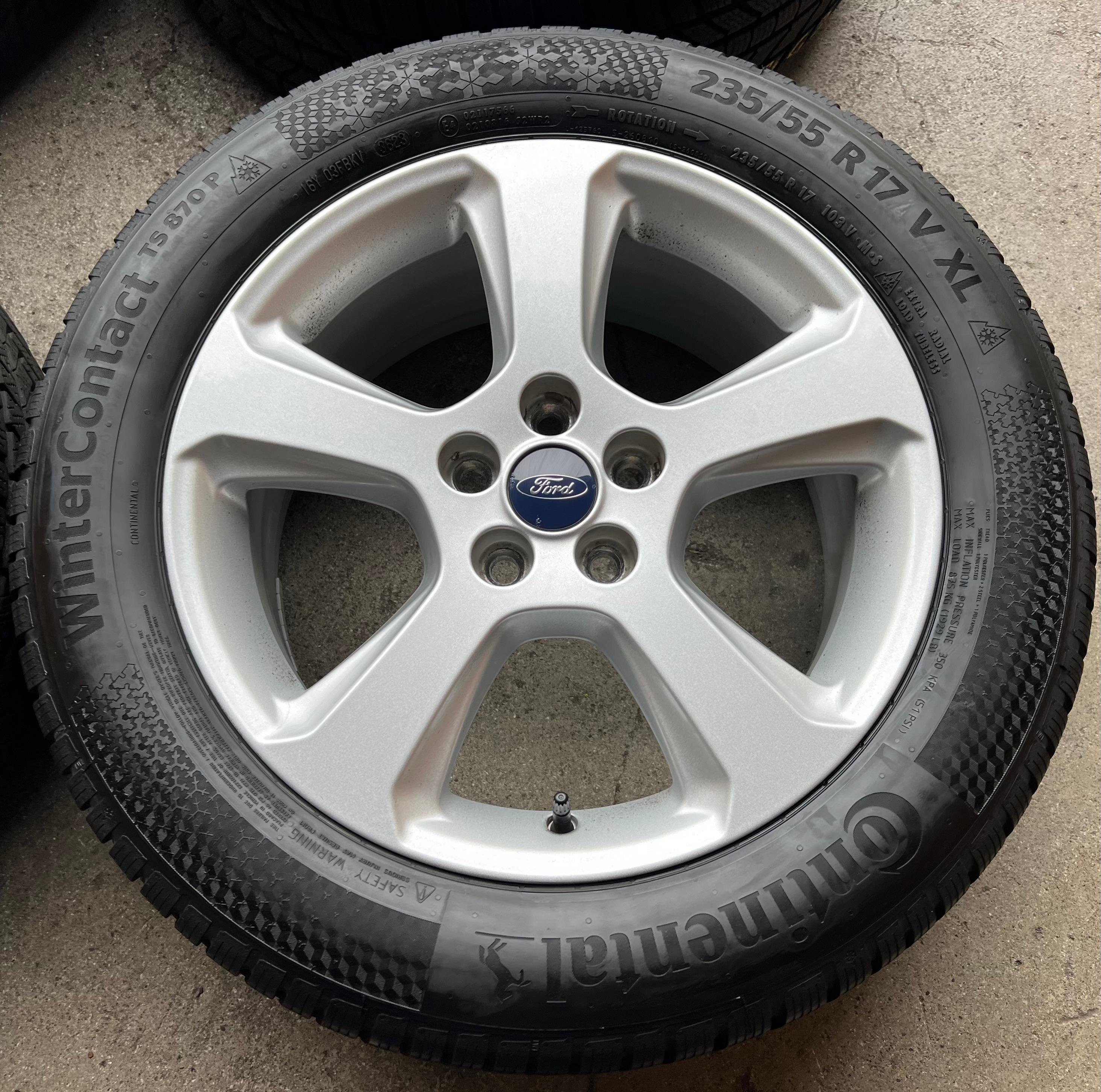 4 CERCHI IN LEGA ORIGINALI DA 17" FORD GALAXY III S-MAX II WA6 EM2C-1007-K1A RDKS