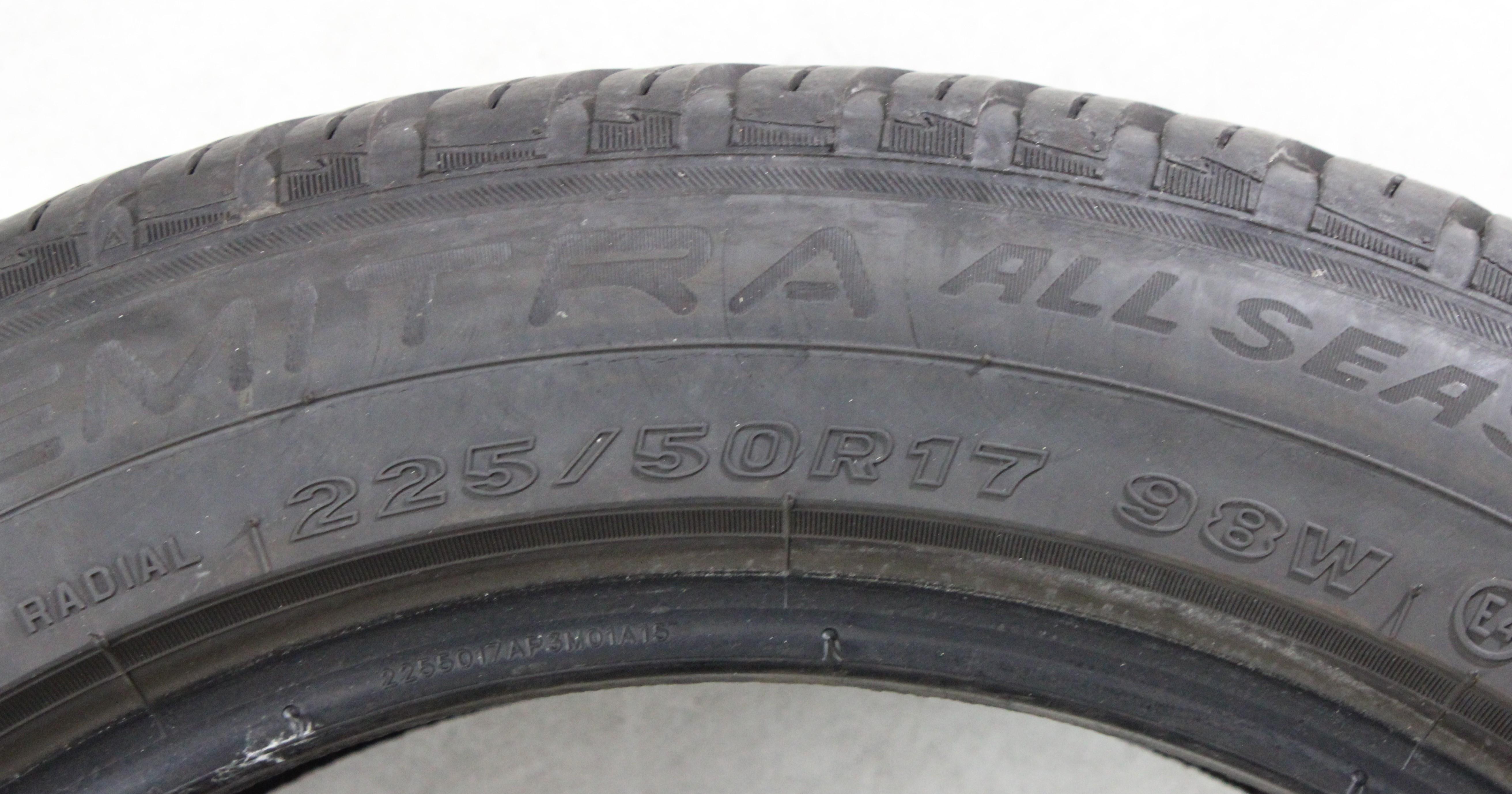 1 x 225/50R17 98W Ganzjahresreifen Maxxis Premitra All Season AP3 5-5,5mm 2024
