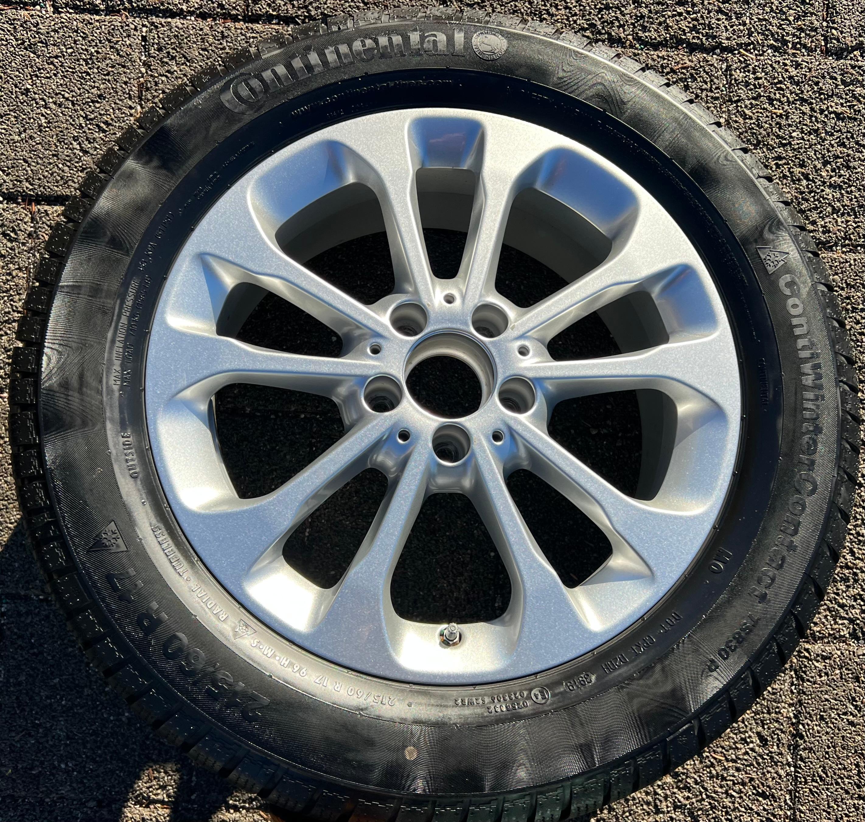 1 X ORIGINAL 17" ALUFELGE MERCEDES GLA X156 A1564011700 6,5x17 ET38 RDKS