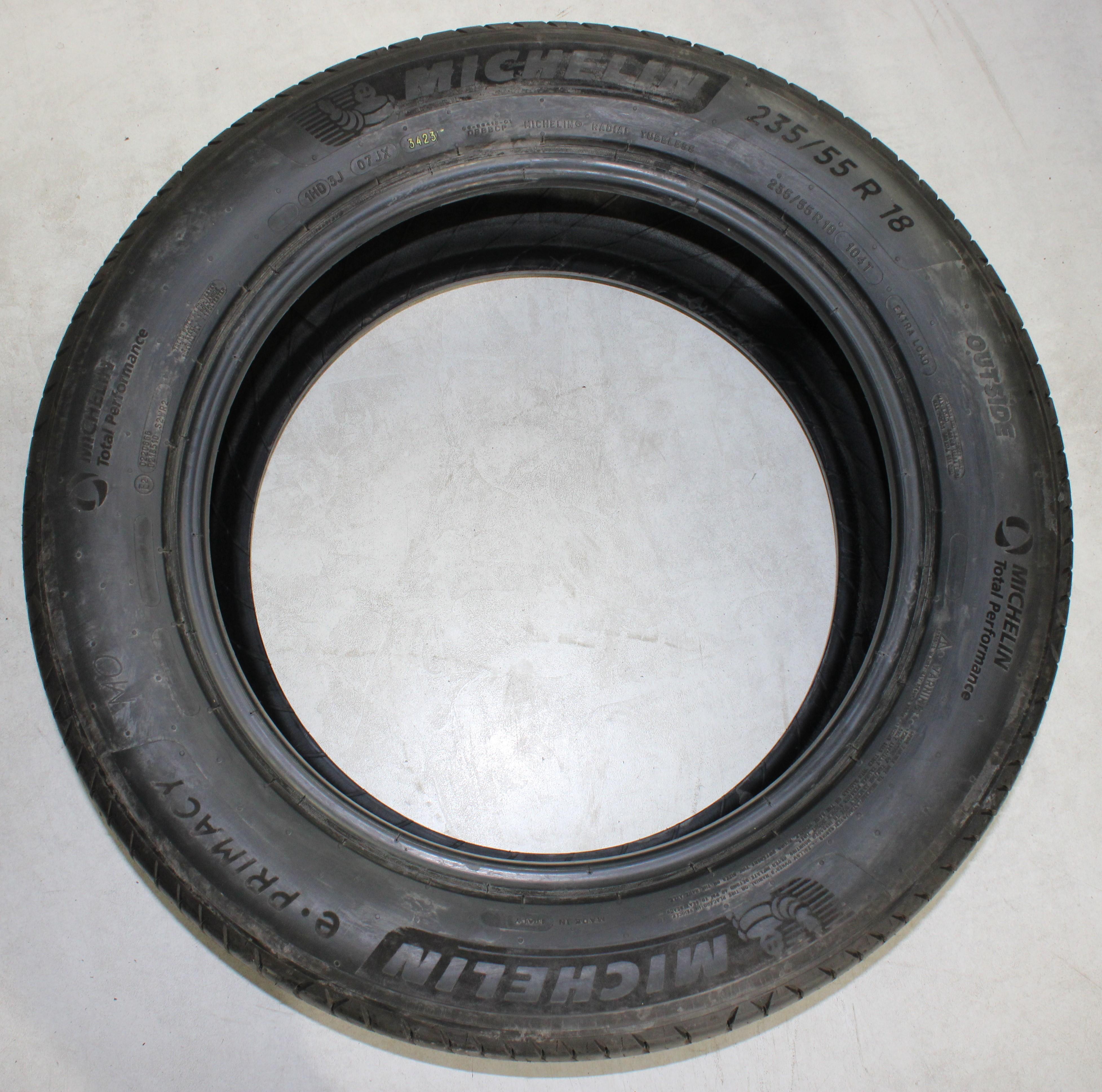 4 x 235/55R18 104T Sommerreifen Michelin E Primacy MO 6mm 2023 XL
