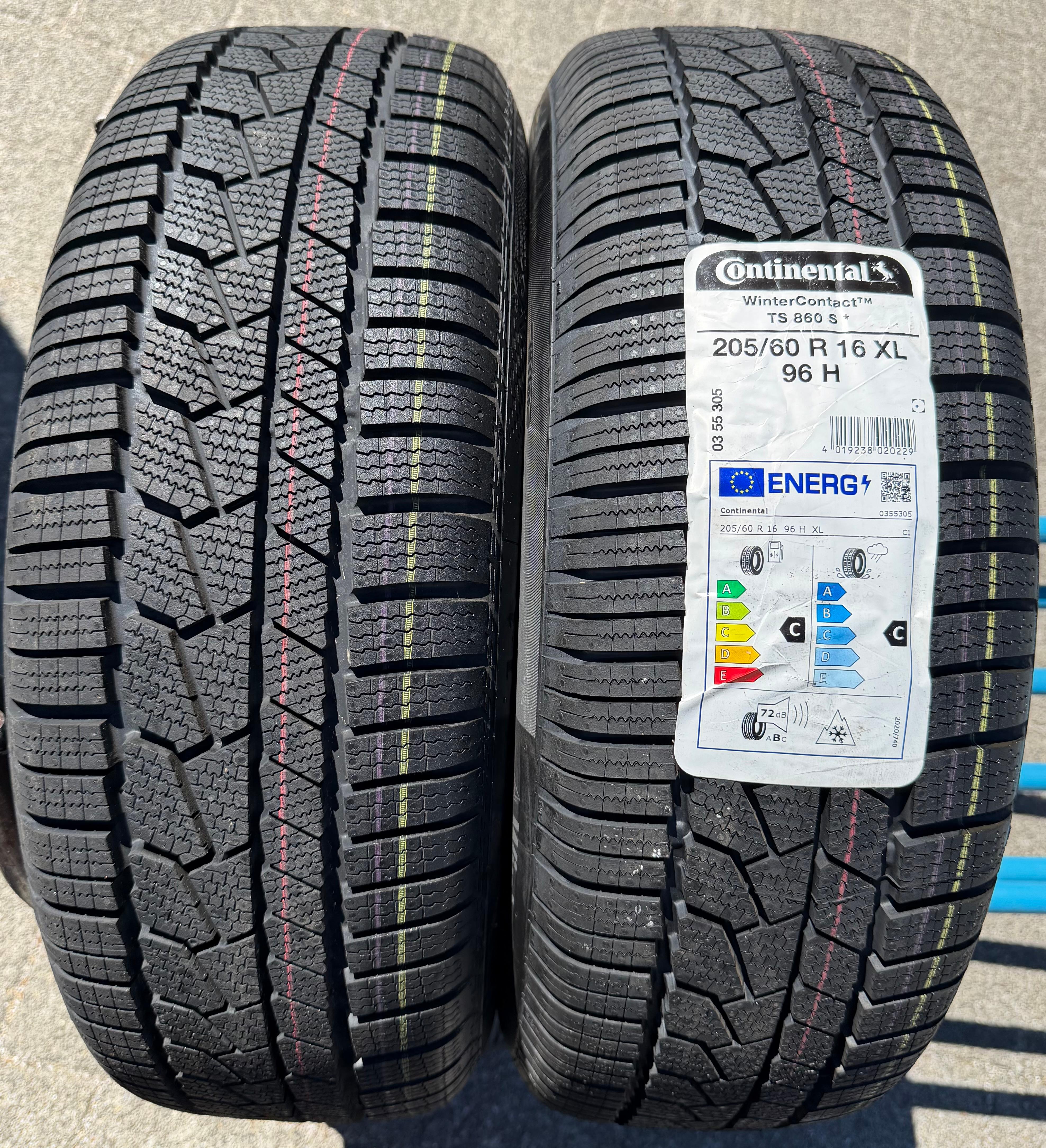 2 x 205/60R16 96H Winterreifen Continental Winter Contact TS860S NEU 2021