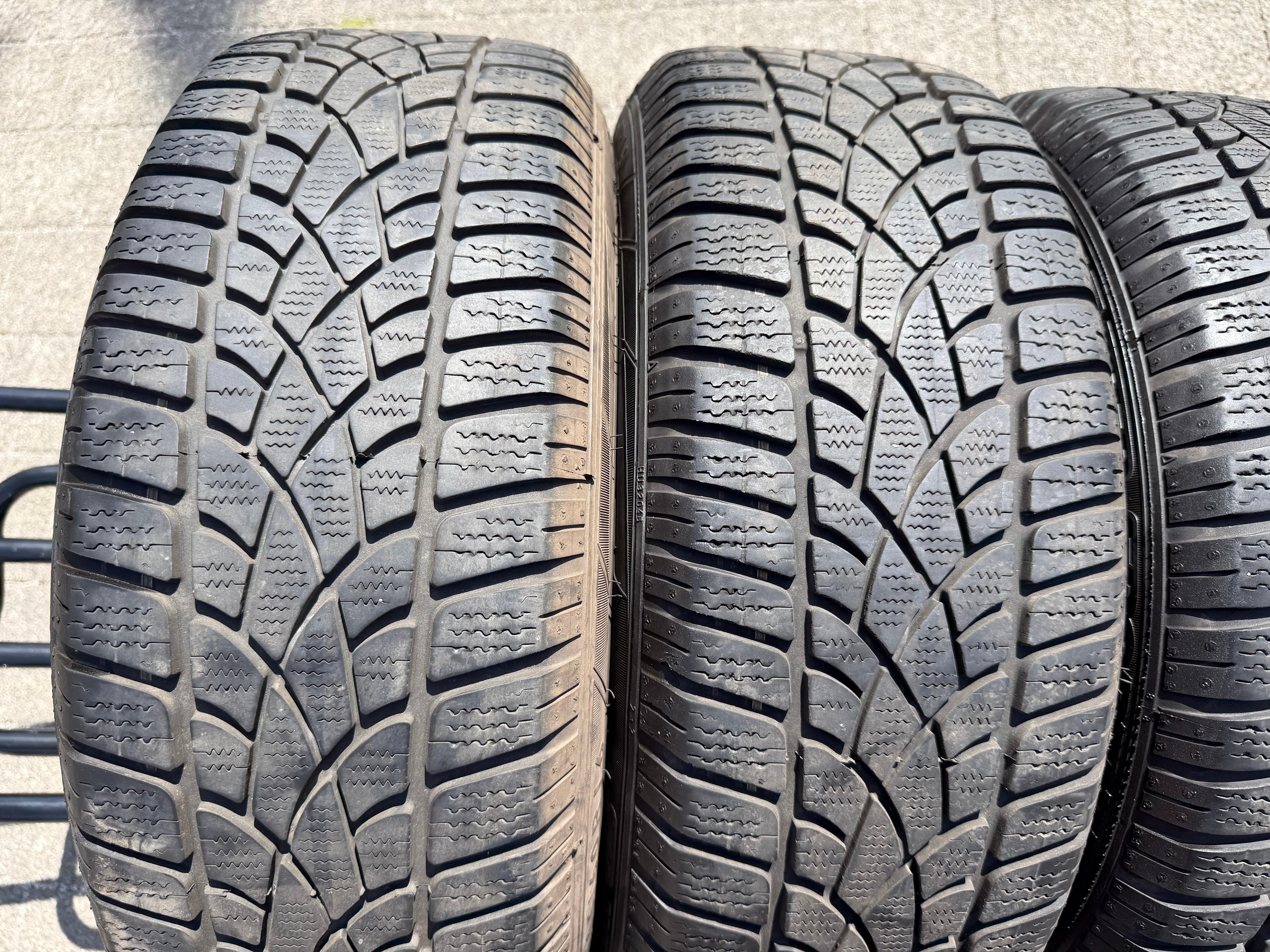 4 ruedas de aleación originales de invierno Audi A4 8W B9 8W0601025A 205/60R16 92H Dunlop