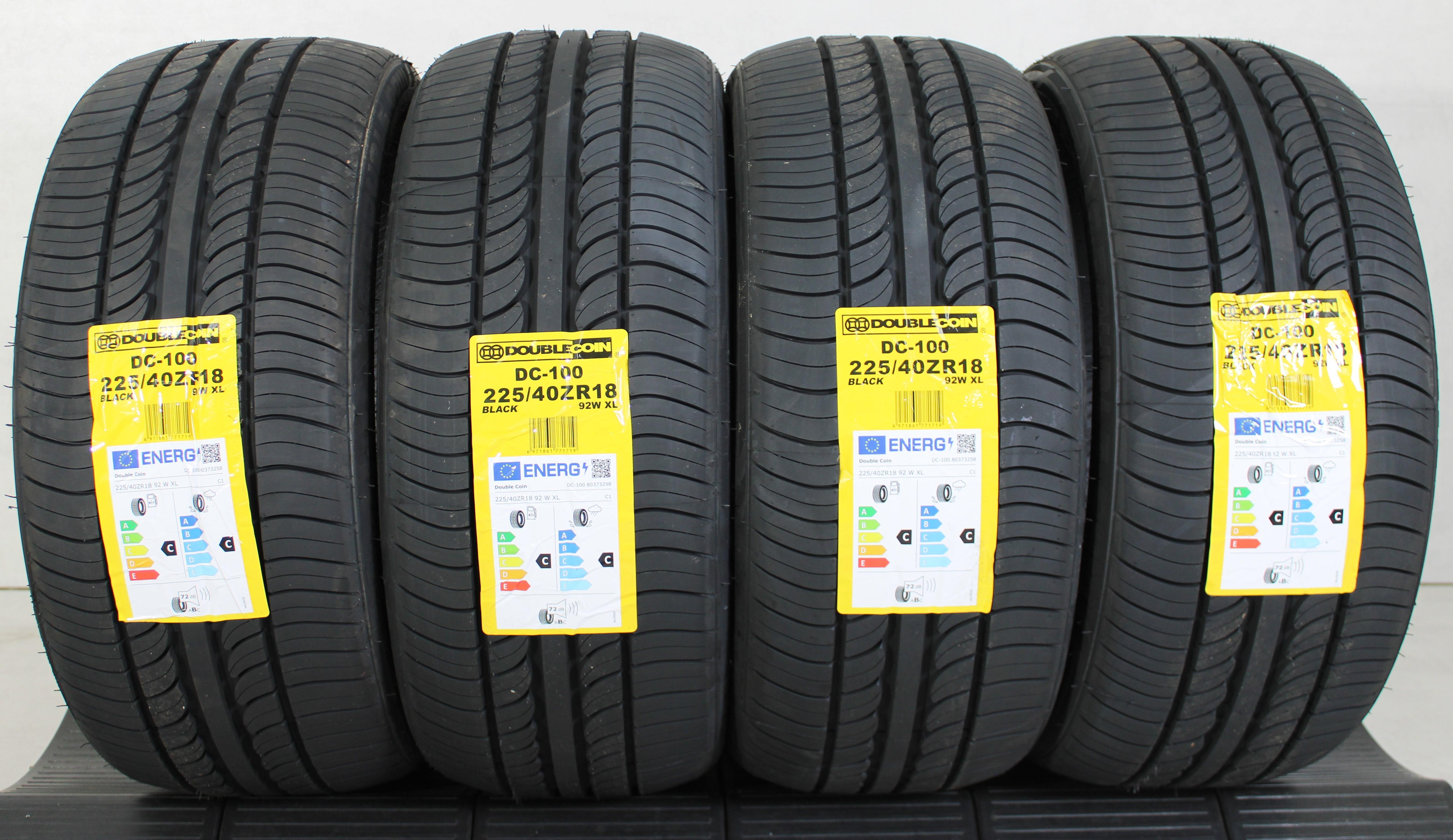 4 x 225/40R18 92W pneus été Double Coin DC-100 2023 XL