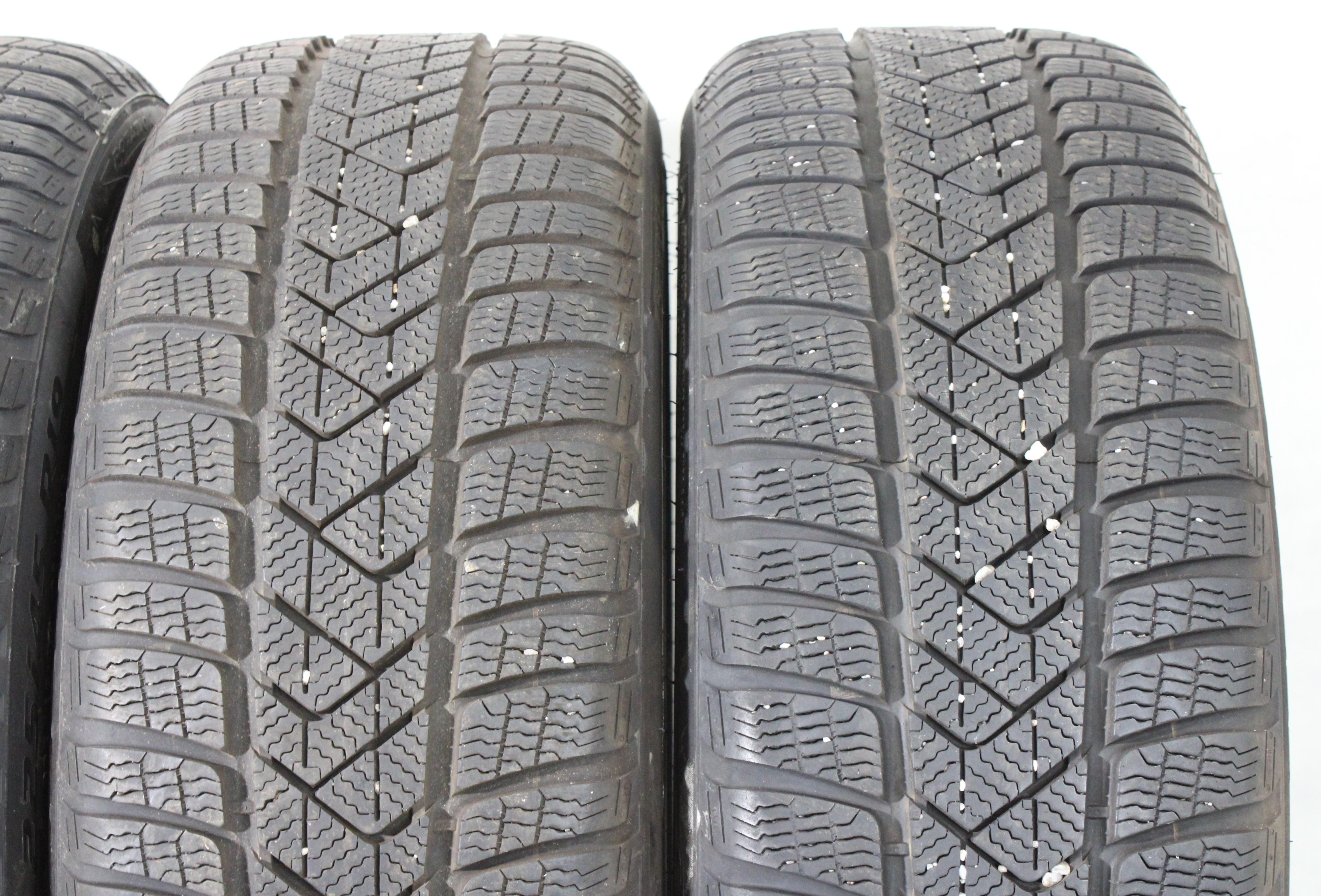 4 x 225/45R19 96V Winterreifen Pirelli Sottozero 3 * Runflat 6,5-7mm 2020