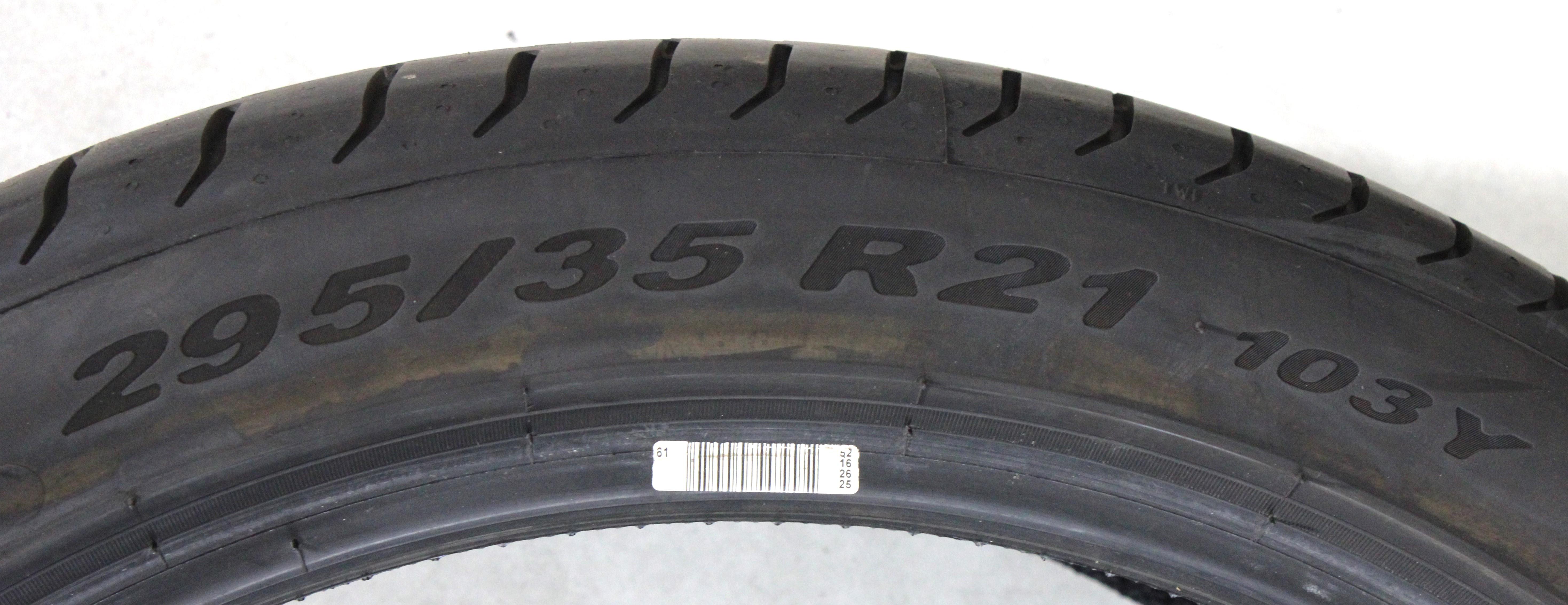2 x 295/35R21 103Y Sommerreifen Pirelli Pzero N0 Volles Profil 2024/2025