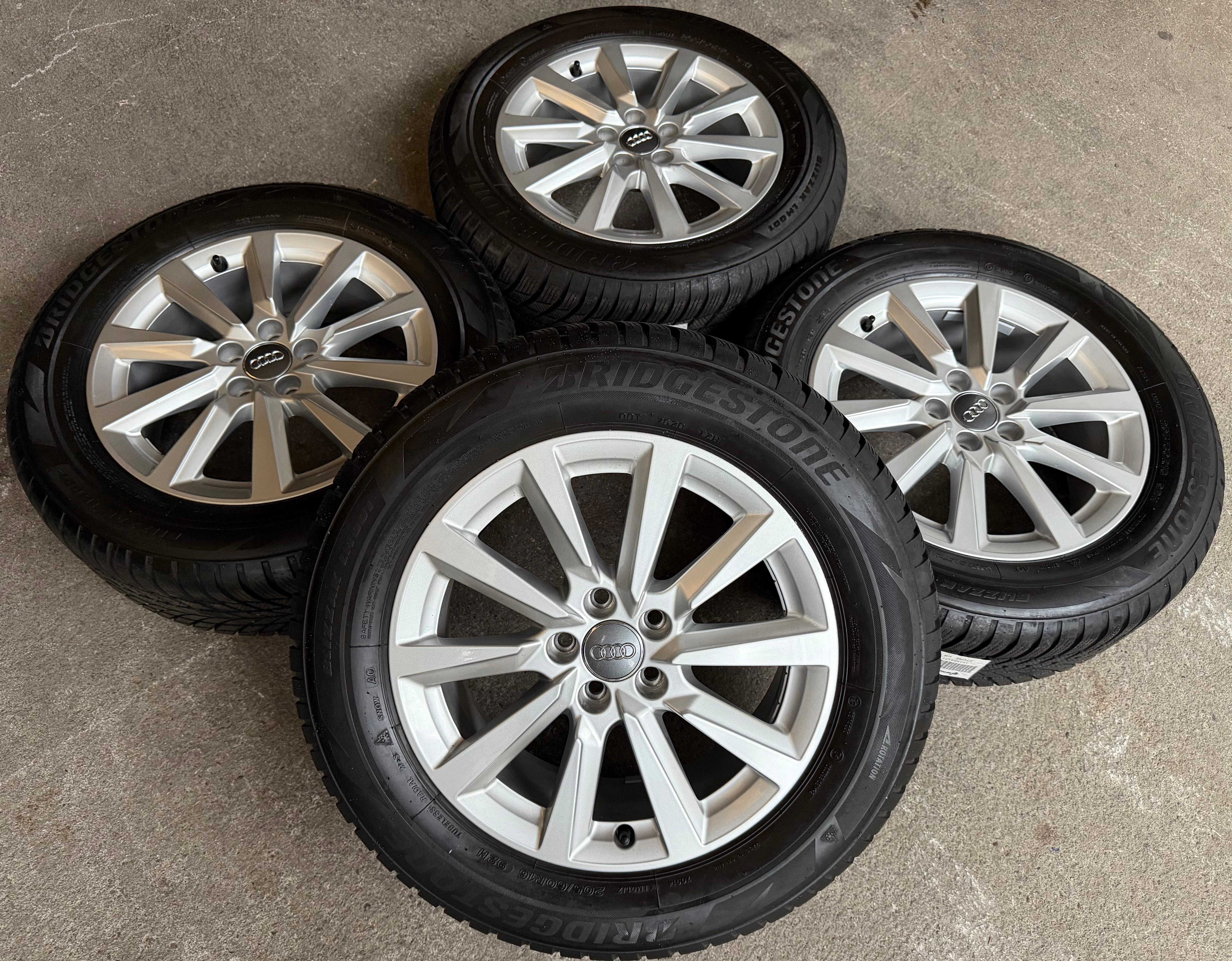 4 Original Alu Winterräder Audi A1 Allstreet GB GBH 82A601025C 205/60R16 92H Bridgestone