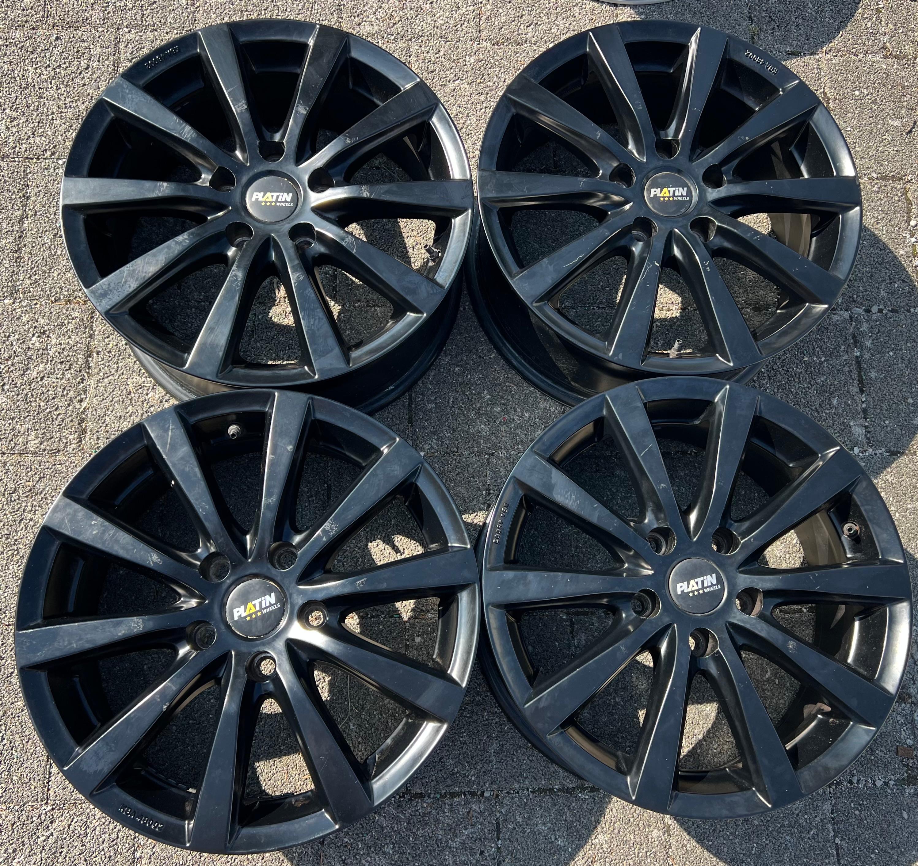 4 jantes en aluminium 17 pouces pour BMW Série 1 (E87, E88, F20), Série 3 (E46, E90, E91, E92, E93) - 7x17, déport 42